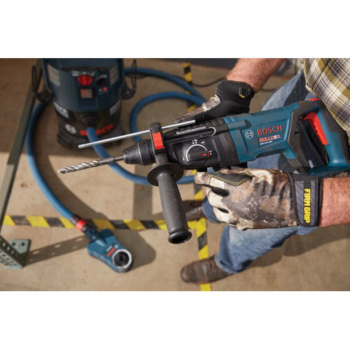 Robert Bosch Tool Corporation BOSCH GBH18V-26DK25 890 rpm 4 Ah Lithium-Ion SDS-Plus Cordless Rotary Hammer (Tool Only)