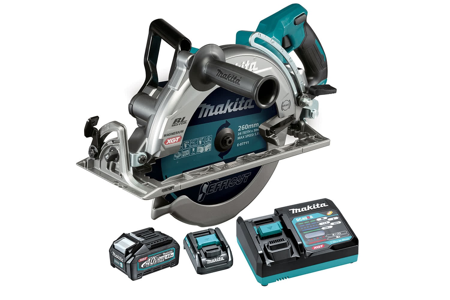 Makita RS002GZ 10-1/4 in 4000 rpm Lithium-Ion Brushless Cordless Circular Saw (Tool Only)