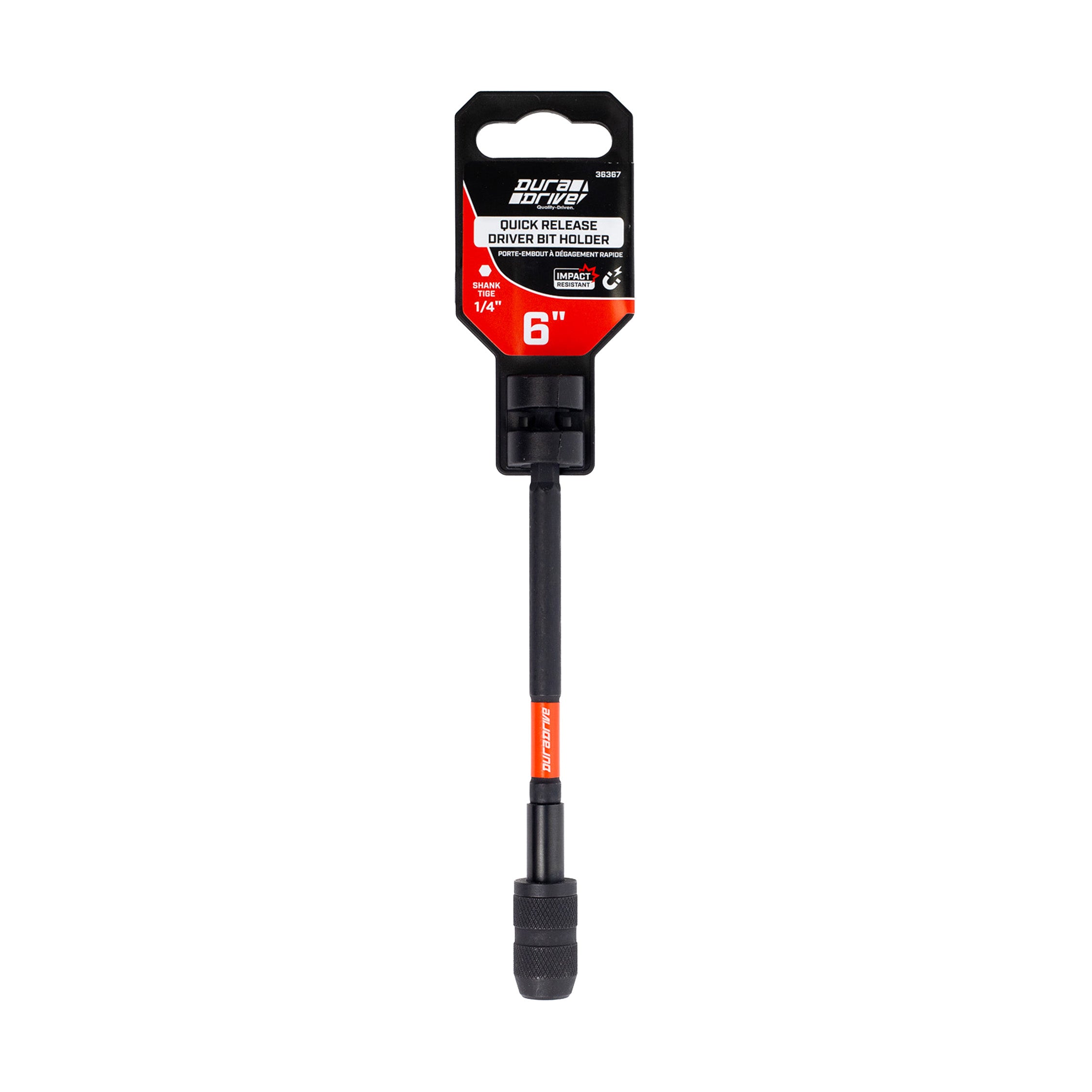 DuraDrive 2.0 6" Quick Release Magnetic Driver Bit Holder