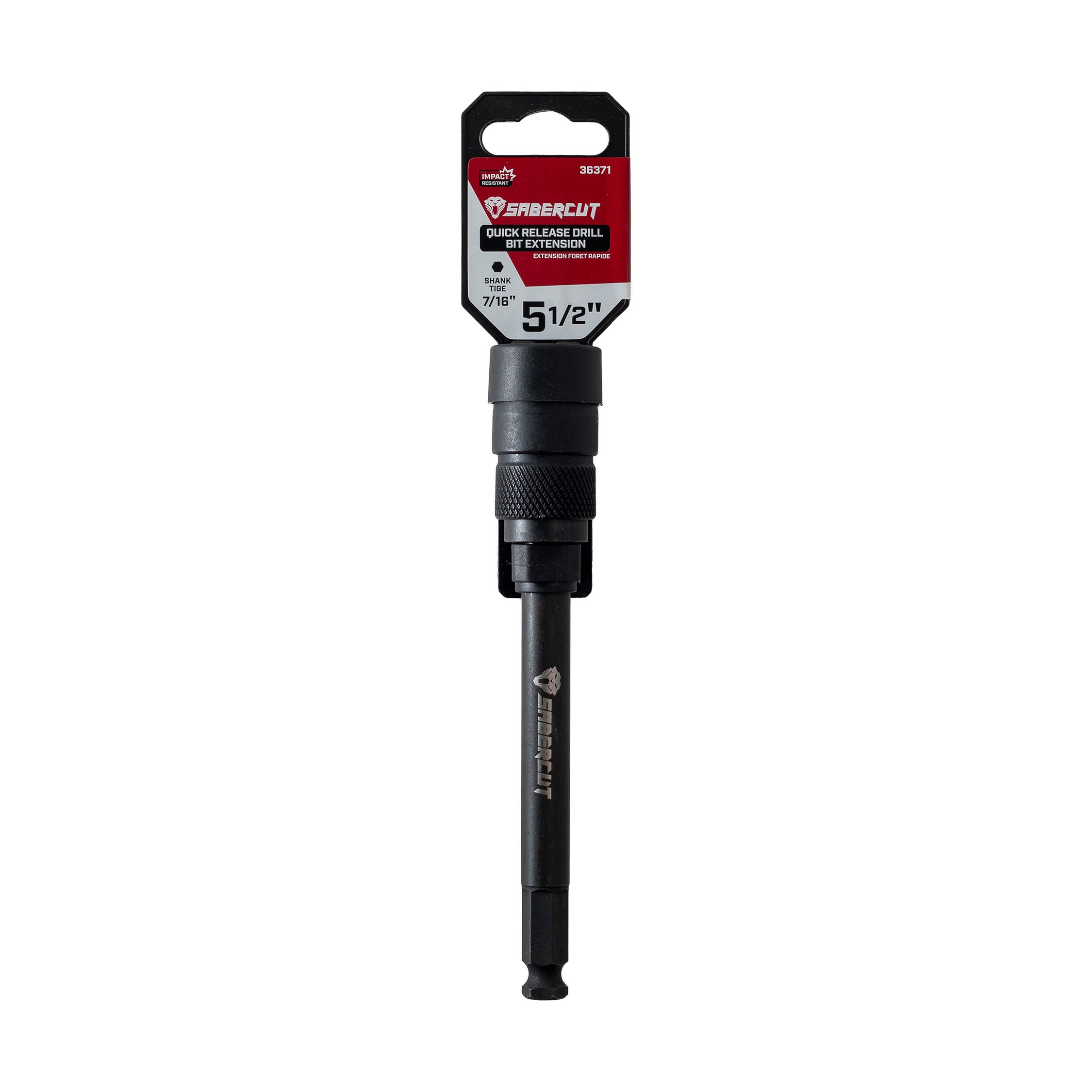 Sabercut 5-1/2" x 7/16" Quick Release Hex Drill Extension