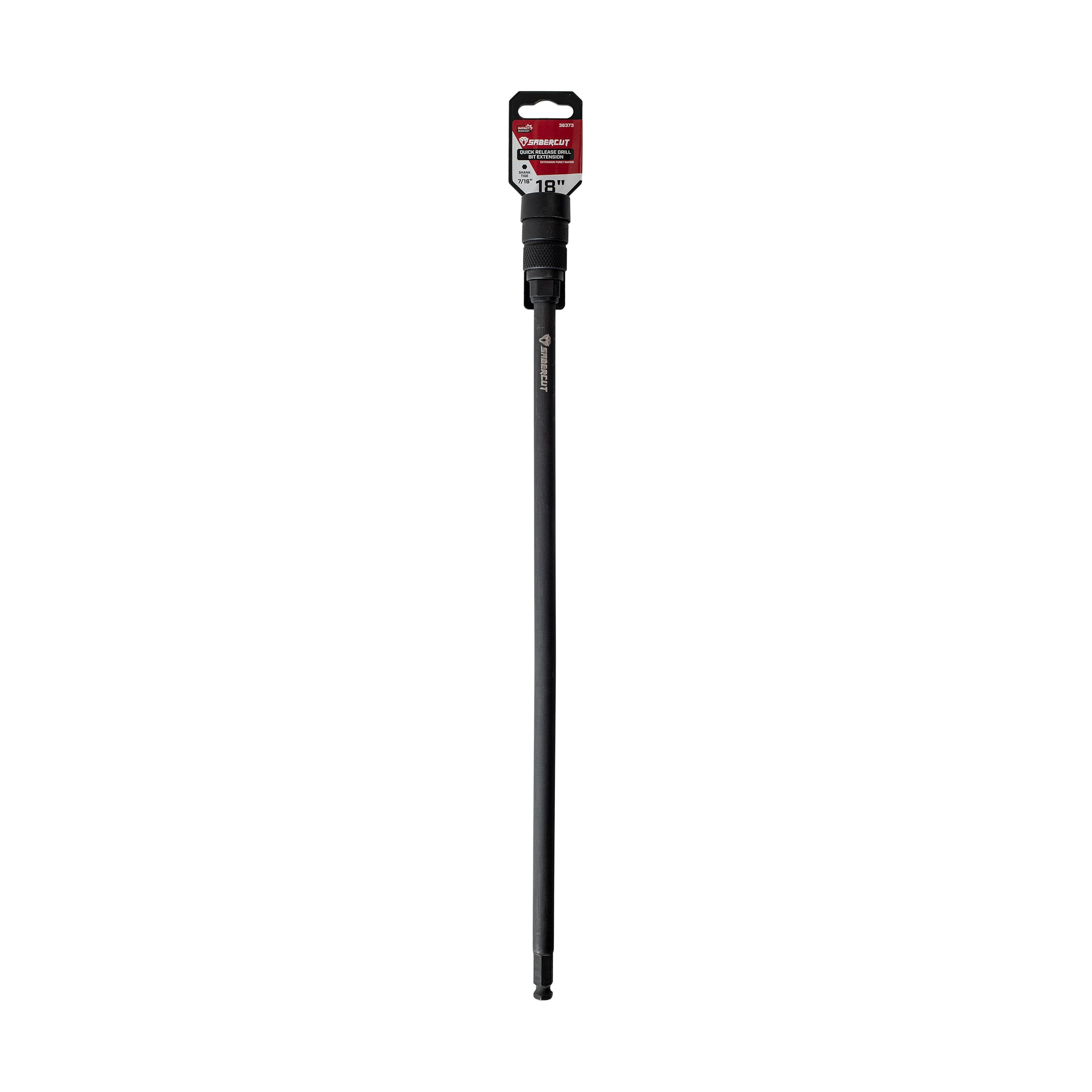 Sabercut 18" x 7/16" Quick Release Hex Drill Extension