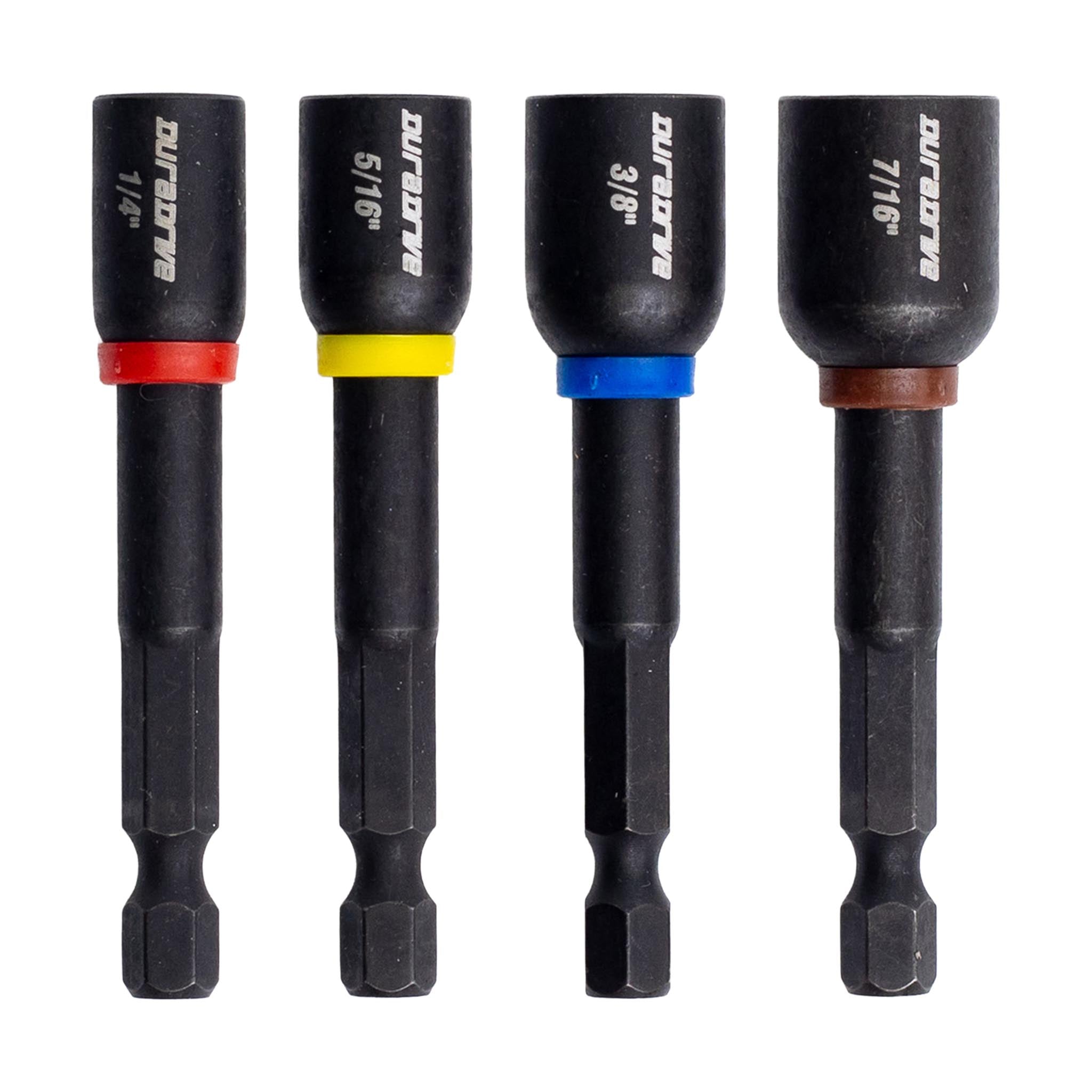 DuraDrive 2.0 Impact Nut Setter Set (4-Pieces)
