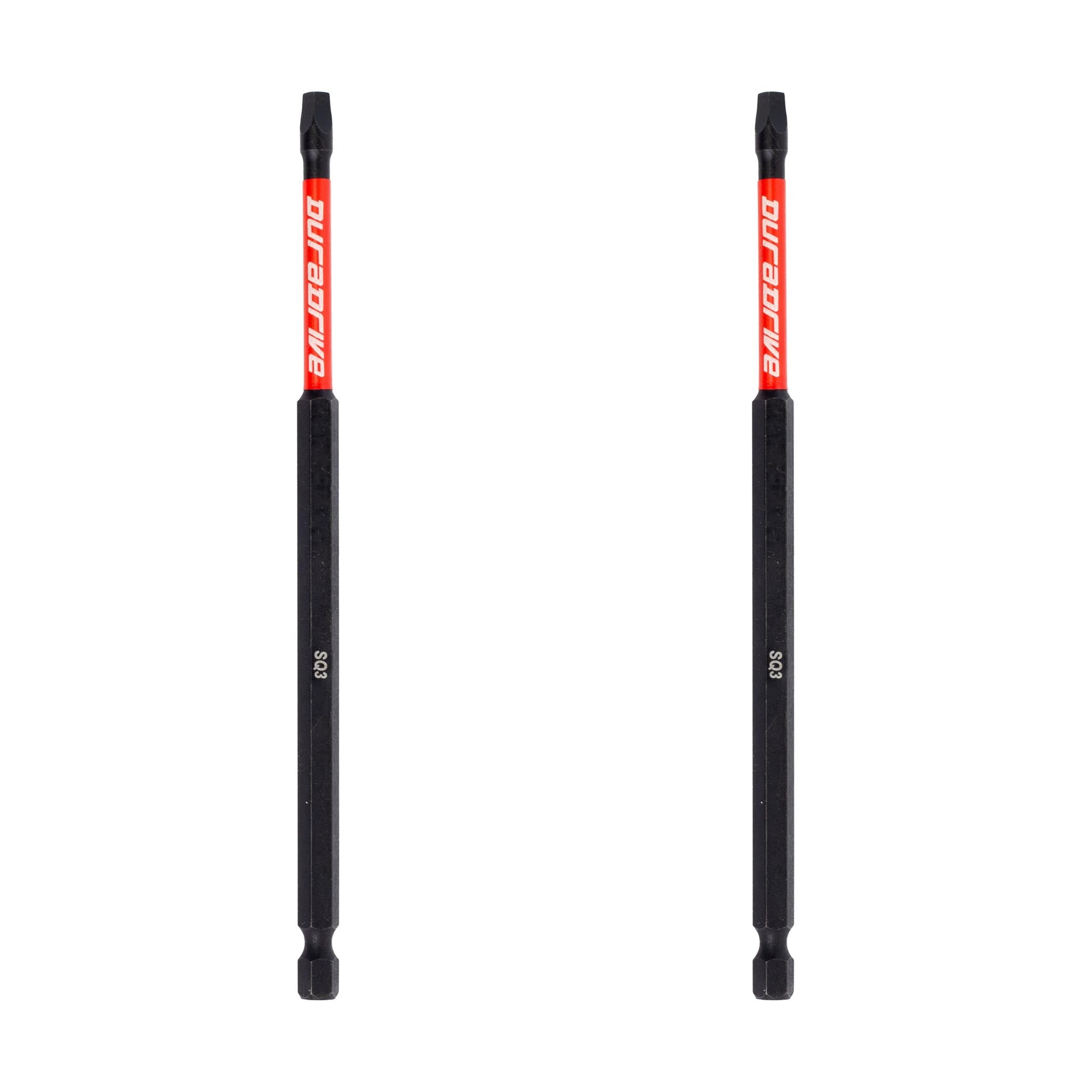 DuraDrive 2.0 SQ3 x 6" Impact Driver Bit (2-Pack)