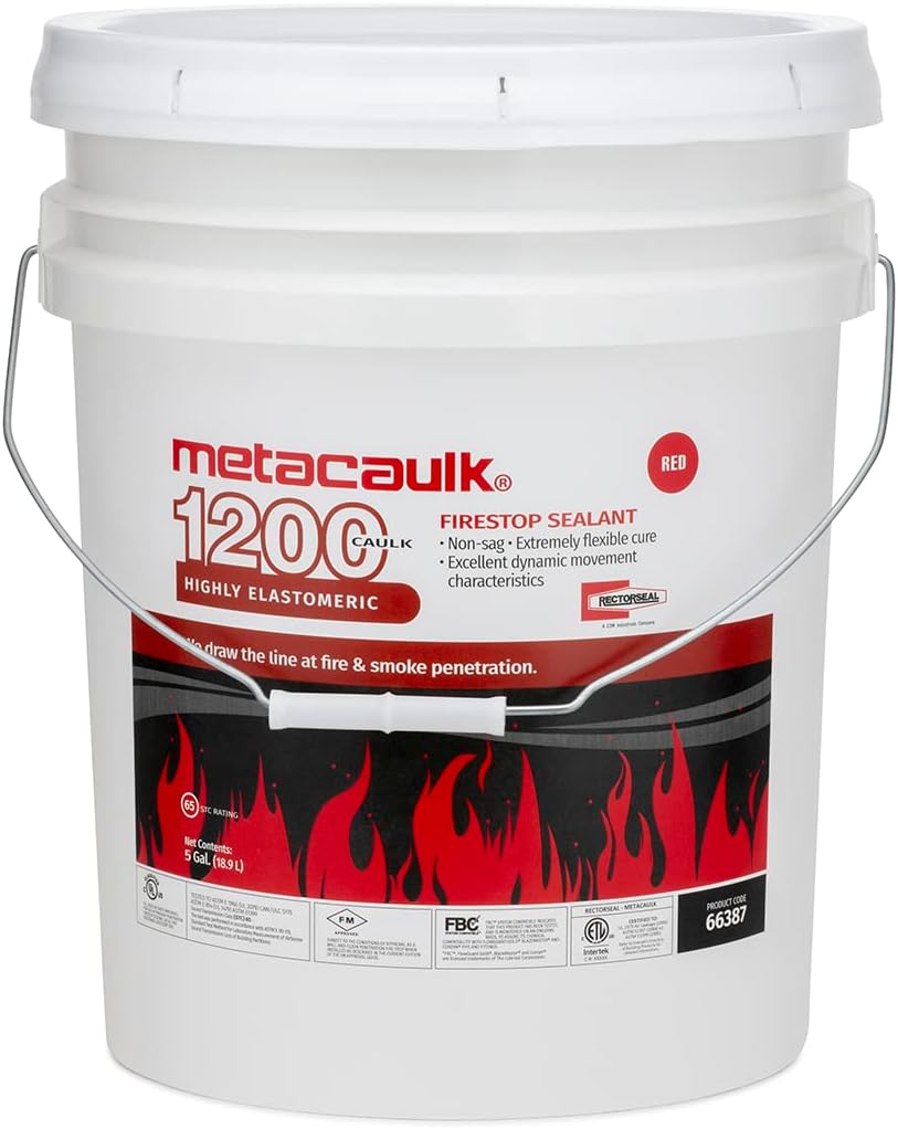 METACAULK 66527 1200 FIRESTOP SEALANT WHITE 5G PAIL