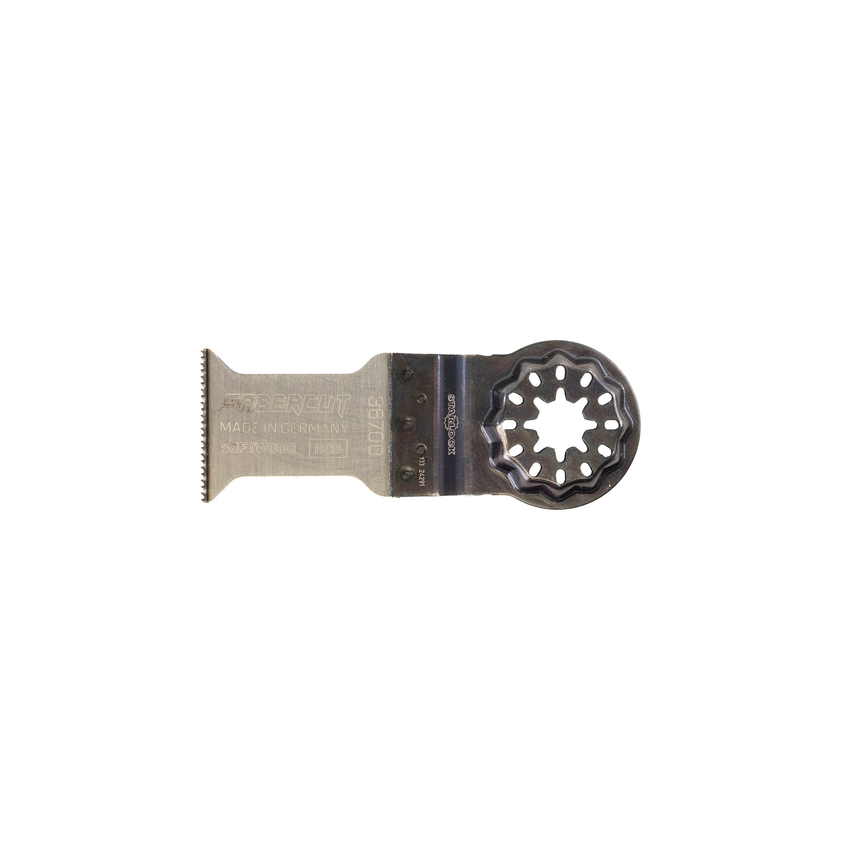 Sabercut Starlock 1-3/8 in. x 2 in. HCS Clean Wood Multi-Tool Blade  (5-Pack)