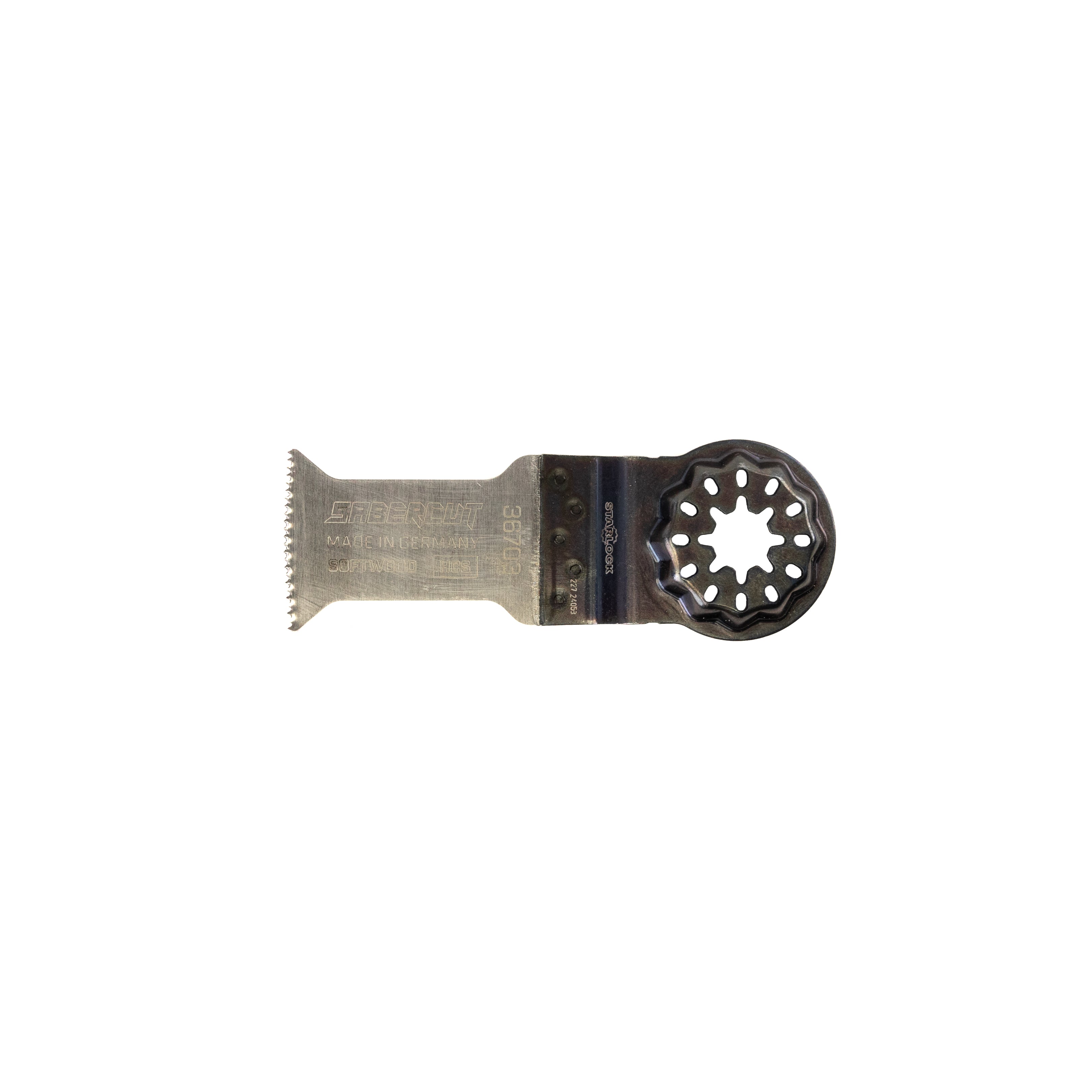 Sabercut Starlock 1-3/8 in. x 2 in. HCS Plunge Cut Wood Multi-Tool Blade  (5-Pack)