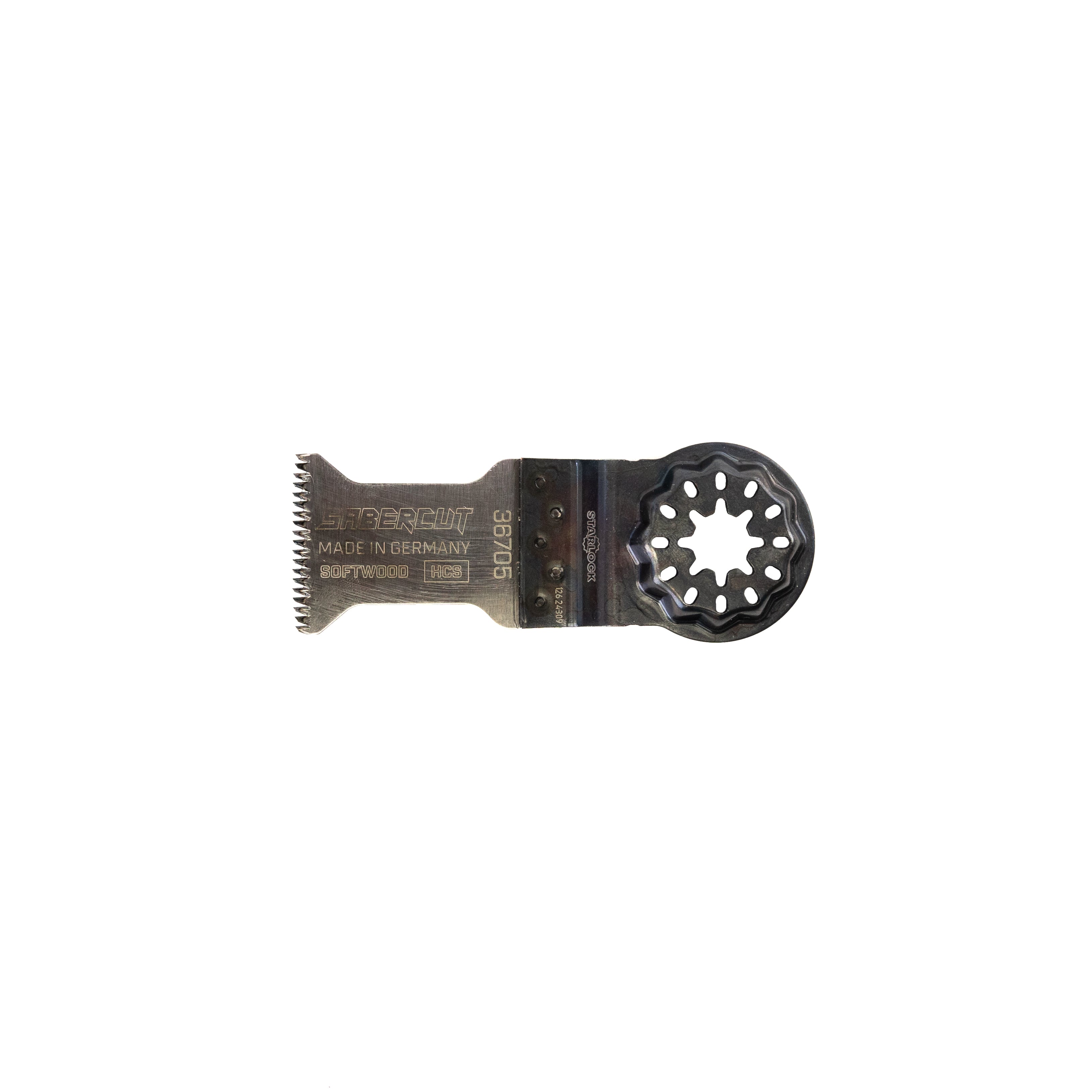 Sabercut Starlock 1-3/8 in. x 2 in. HCS Fast, Precise Wood Multi-Tool Blade  (5-Pack)