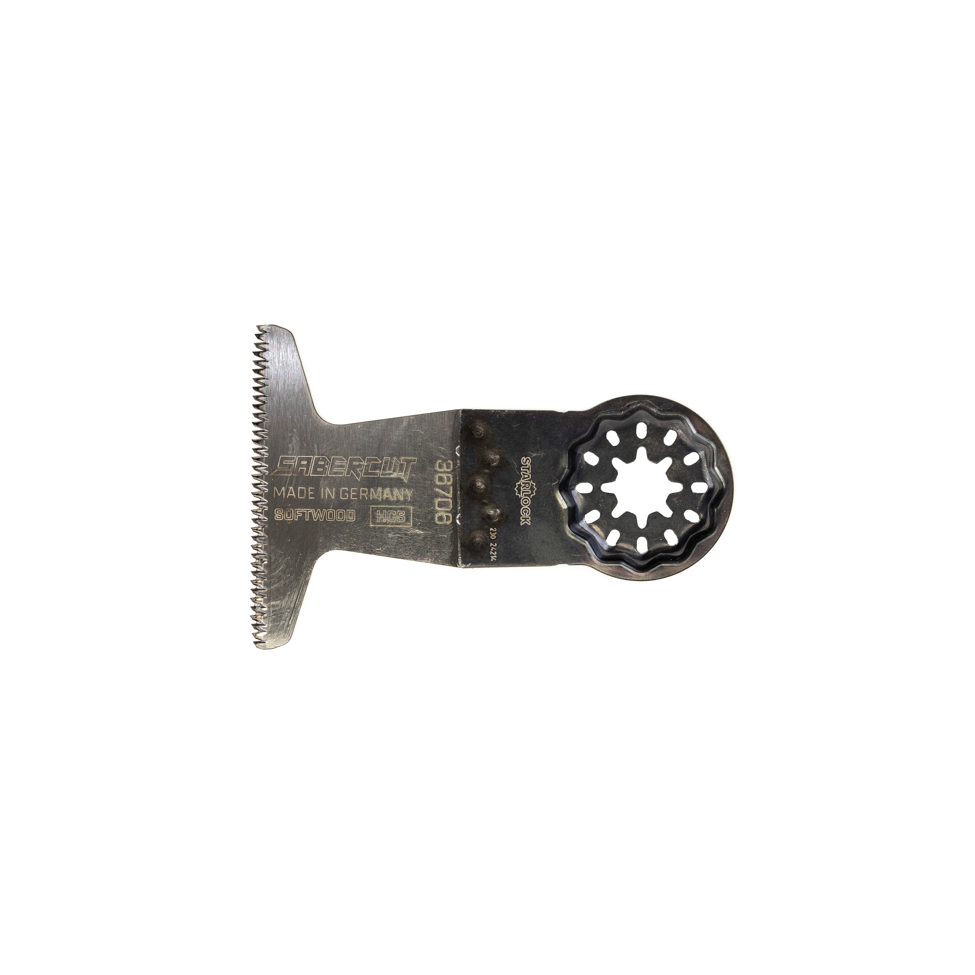 Sabercut Starlock 2-1/2 in. x 2 in. HCS Fast, Precise Wood Multi-Tool Blade  (5-Pack)