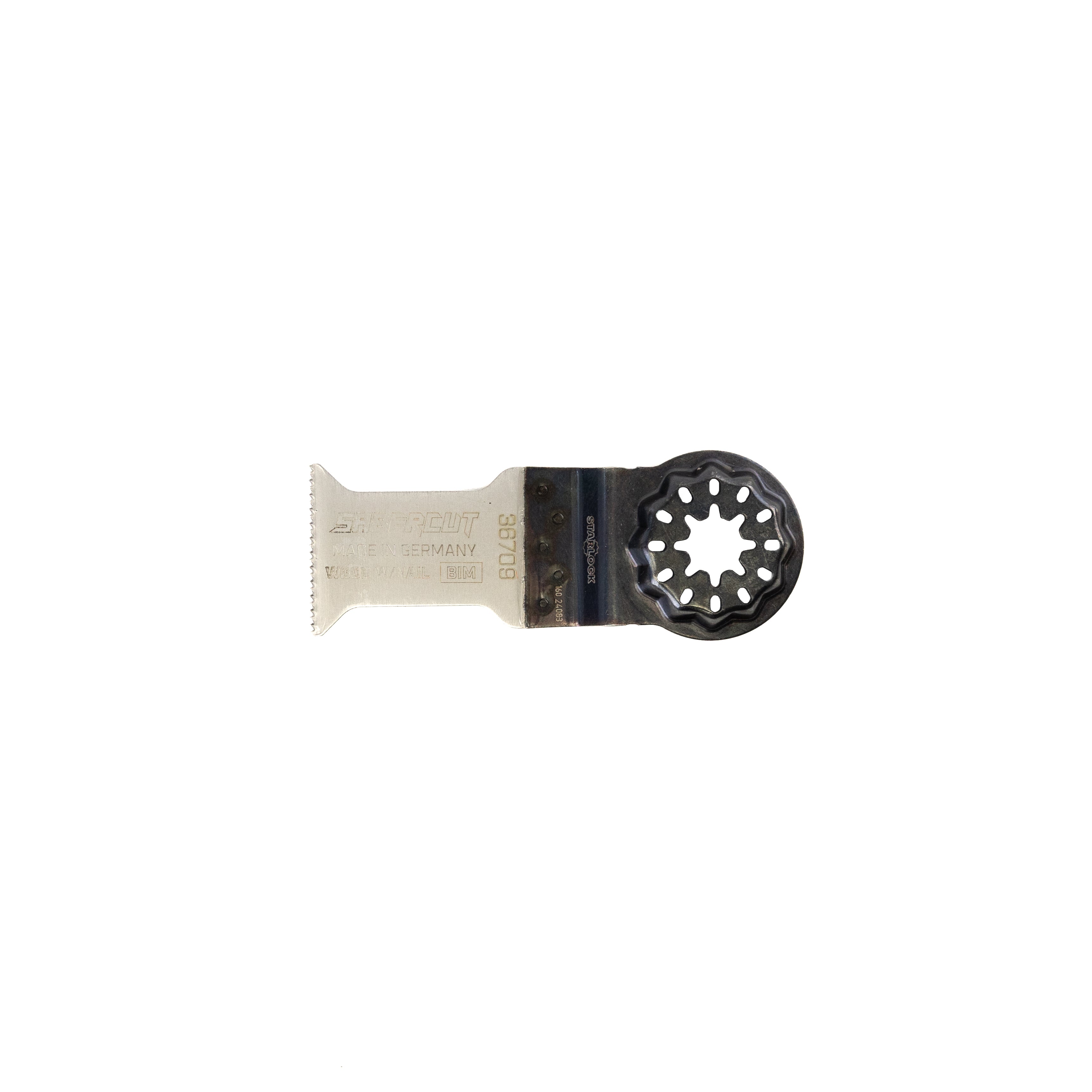 Sabercut Starlock 2-1/2 in. x 2 in. BiM Wood W/Nails Multi-Tool Blade (5-Pack)