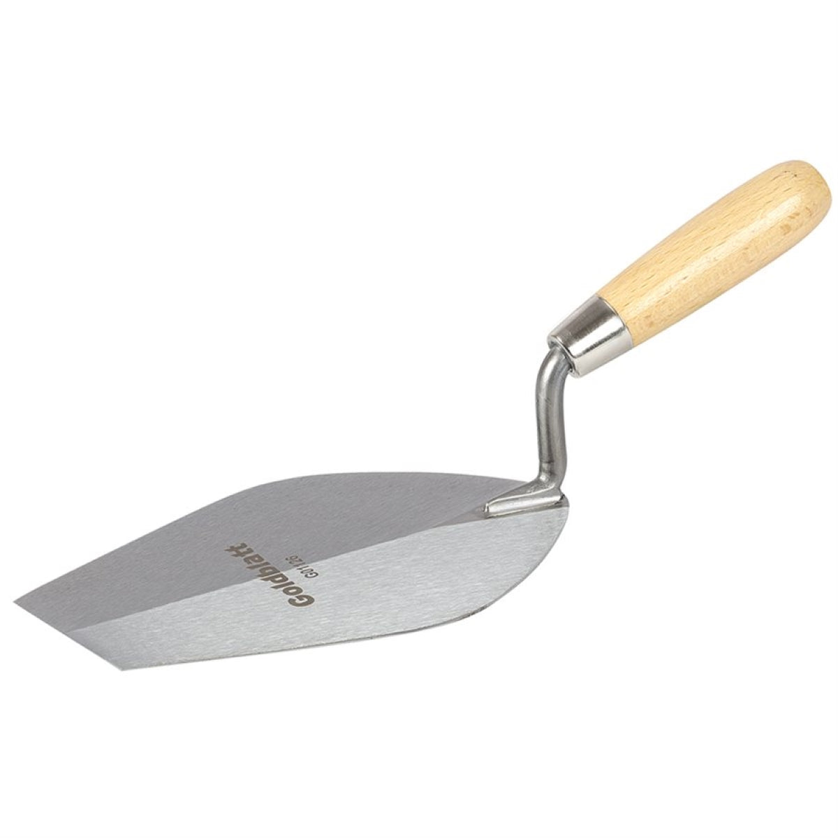 Goldblatt 7-1/2 Inches Masonry Bucket Trowel with Wood Handle