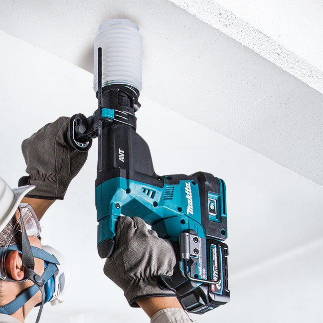 MAKITA HR003GM102 40Vmax XGT Brushless 1-1/8 in. Rotary Hammer SDS-PLUS Kit (4.0Ah x1)