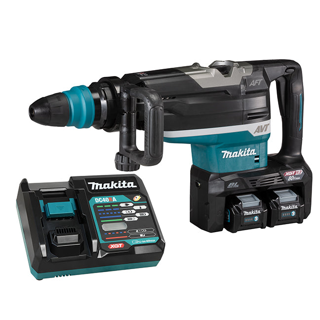MAKITA HR006GM203 80V(40Vx2)max XGT Brushless 2 in. Rotary Hammer SDS-MAX Kit (4.0Ah x2)