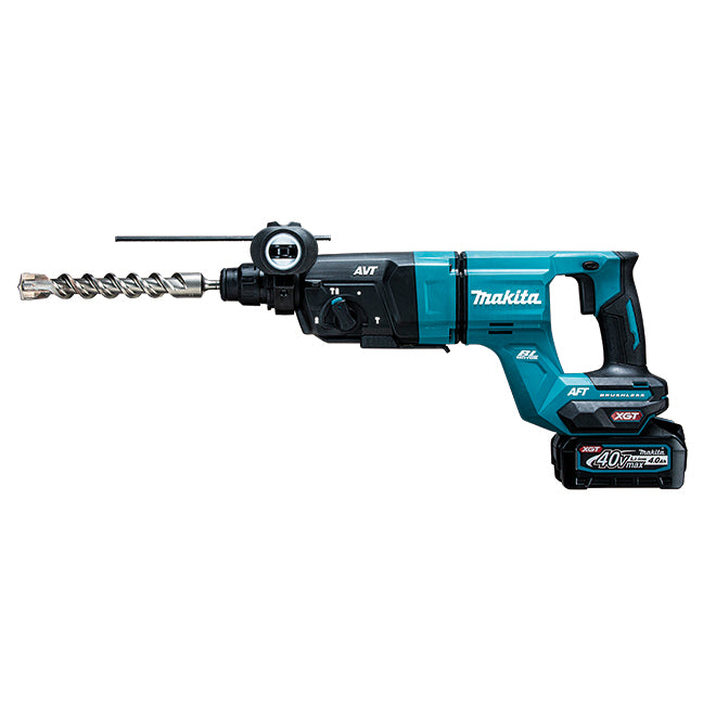 MAKITA HR007GM101 40Vmax XGT Brushless 1-1/8 in. Rotary Hammer SDS-PLUS Kit with AWS (4.0Ah x1)