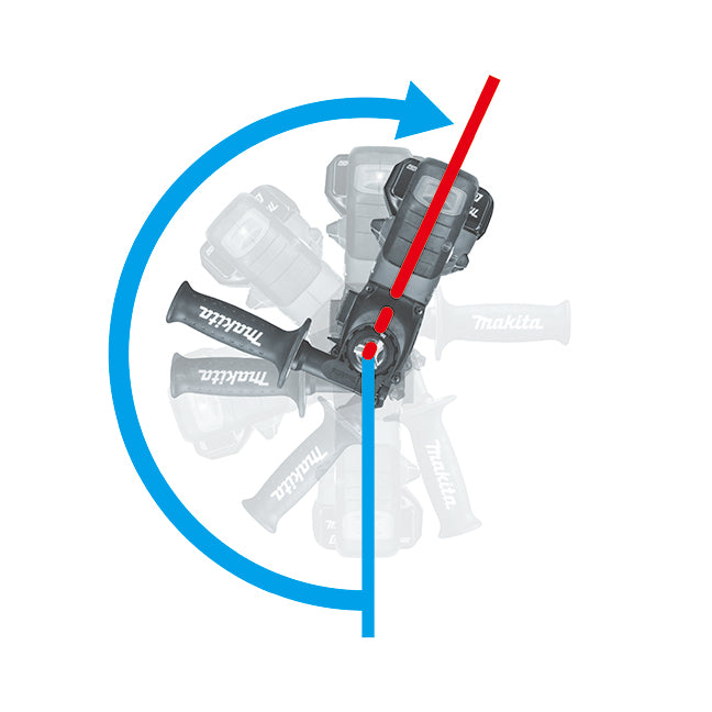 MAKITA HR008GZ05 40Vmax XGT Brushless 1-3/16 in. Rotary Hammer SDS-PLUS w/AWS (Tool Only)