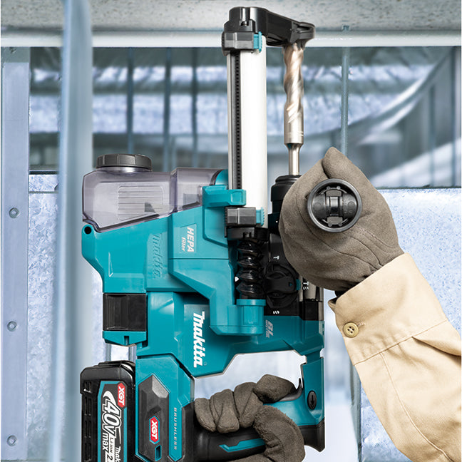 MAKITA HR010GD101 40Vmax XGT Brushless 13/16 in. Compact Rotary Hammer SDS-PLUS Kit (2.5Ah x1)