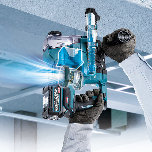 MAKITA HR010GD101 40Vmax XGT Brushless 13/16 in. Compact Rotary Hammer SDS-PLUS Kit (2.5Ah x1)