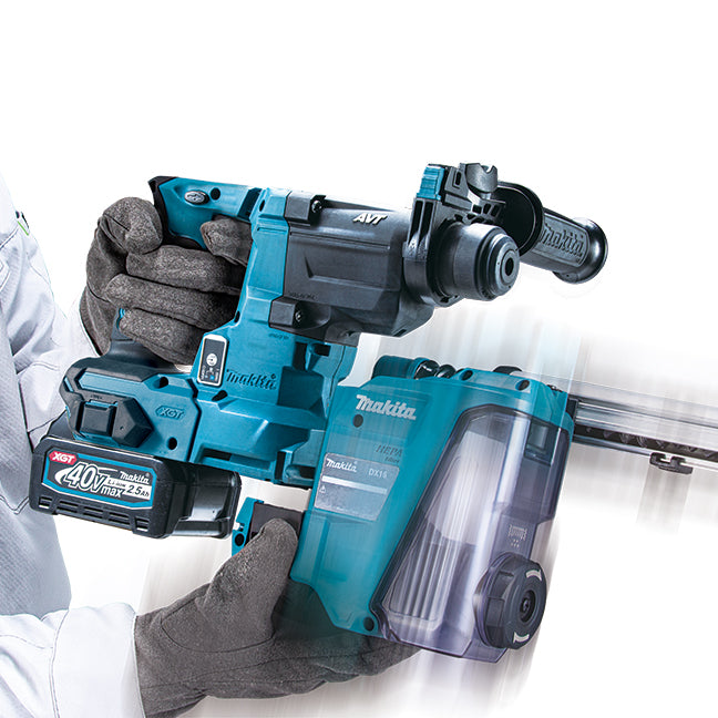 MAKITA HR010GD101 40Vmax XGT Brushless 13/16 in. Compact Rotary Hammer SDS-PLUS Kit (2.5Ah x1)
