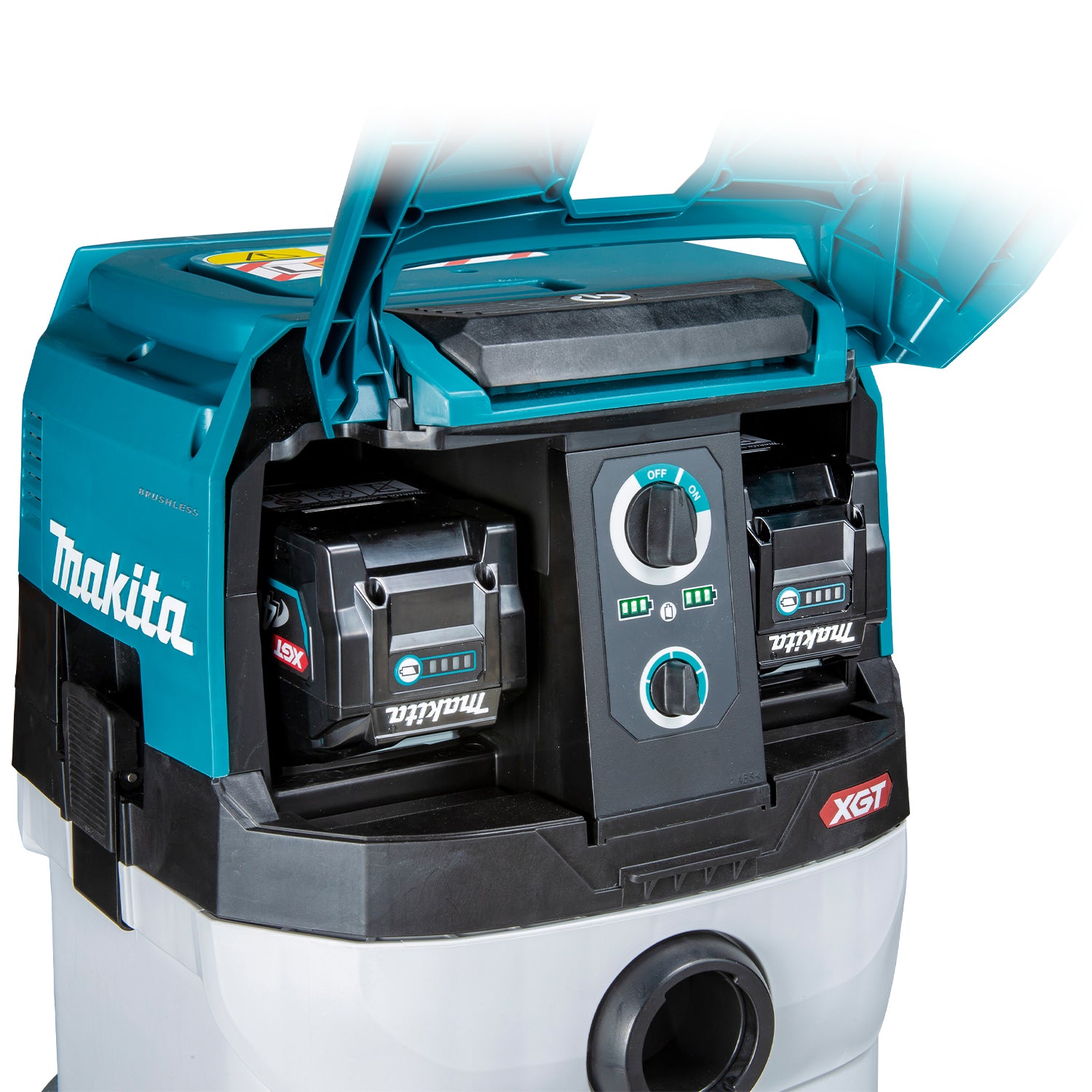 MAKITA VC004GLZ02 40Vmax XGT Brushless 15 L Dry Vacuum Cleaner, Tool Only