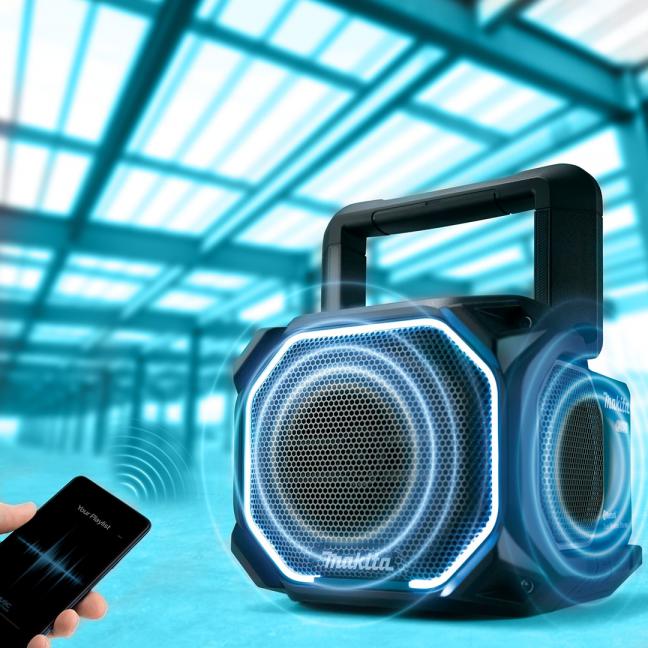 MAKITA MR014G 40Vmax XGT / 18V LXT Bluetooth Jobsite Speaker, Tool Only