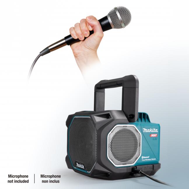 MAKITA MR014G 40Vmax XGT / 18V LXT Bluetooth Jobsite Speaker, Tool Only