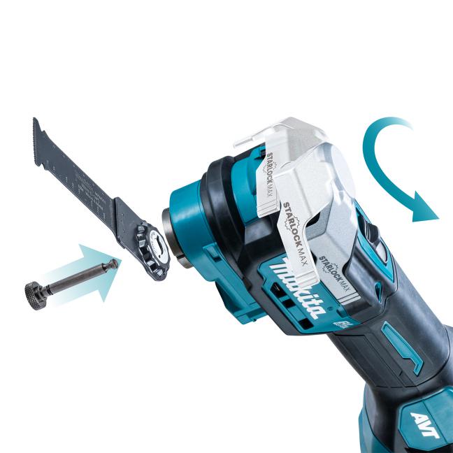 MAKITA TM001GZ01 40Vmax XGT Brushless Toolless Multi Tool w/AVT, Tool Only