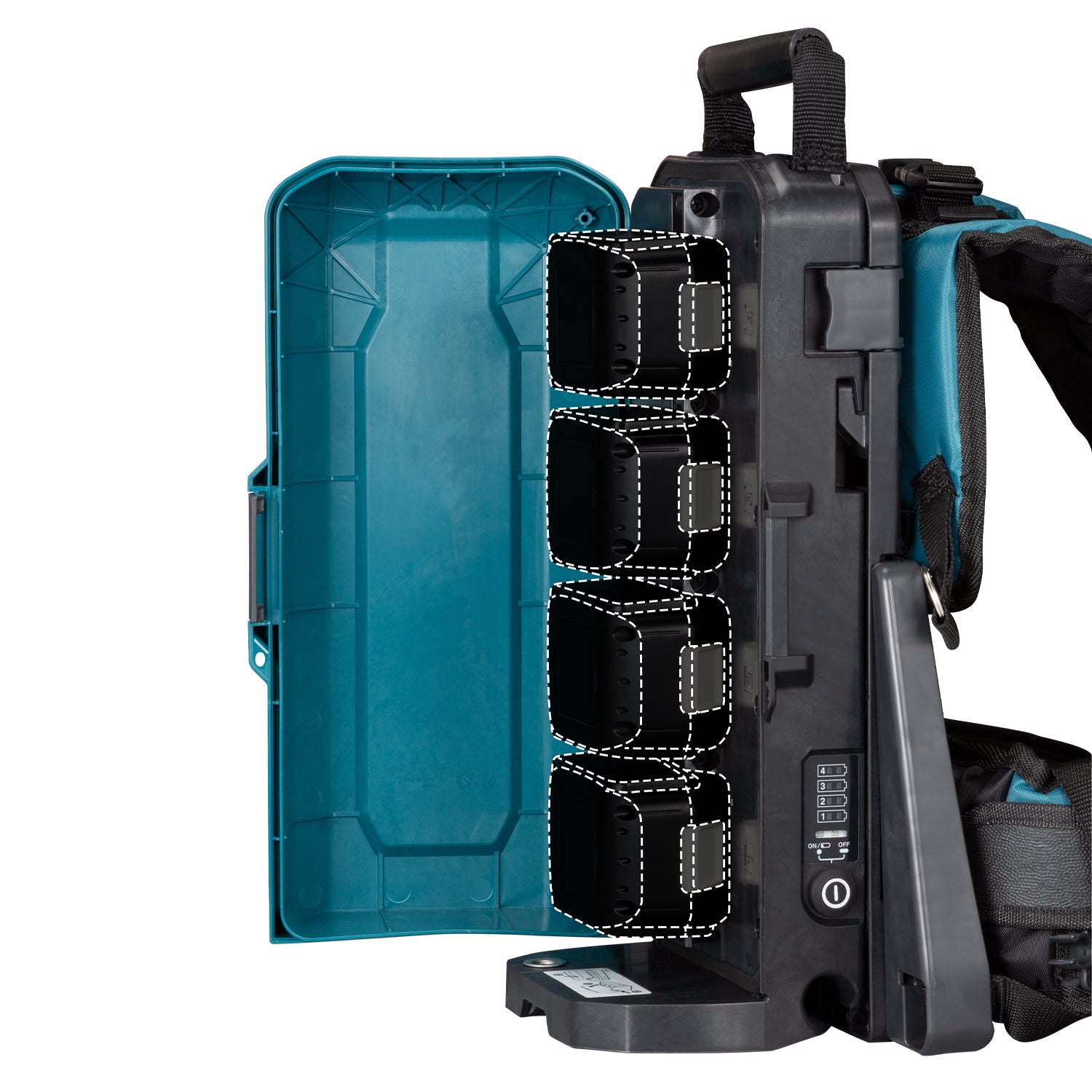 MAKITA PDC01X2 18V LXT Portable Backpack Power Supply Kit (5.0Ah x2)