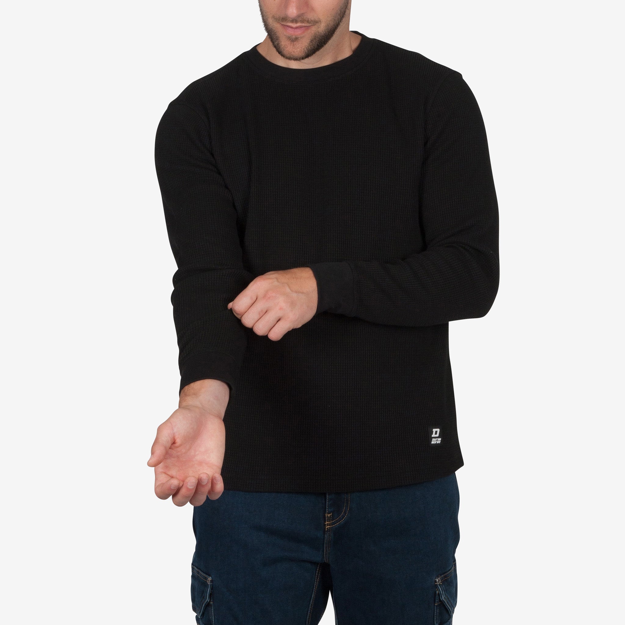 DuraDrive Waffle Sweater