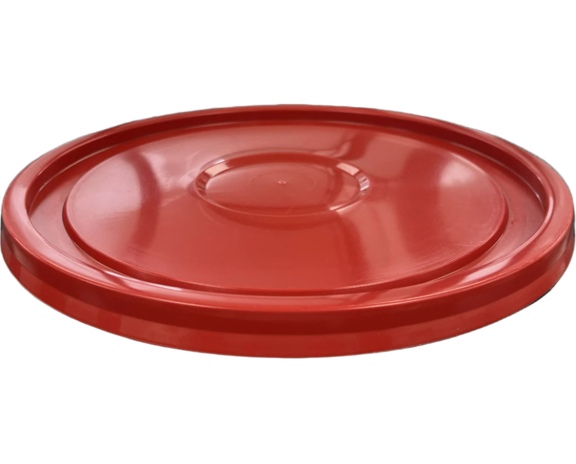 IHL 19 L / 5 Gal Red Snap On Bucket Lid