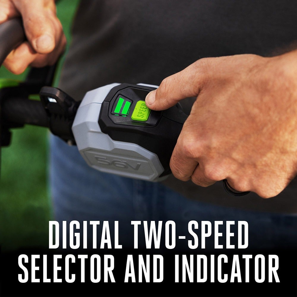 EGO MST1704 56V POWER+ 17 In. POWERLOAD, LINE IQ Multi-Head String Trimmer Kit (w/5.0Ah battery)