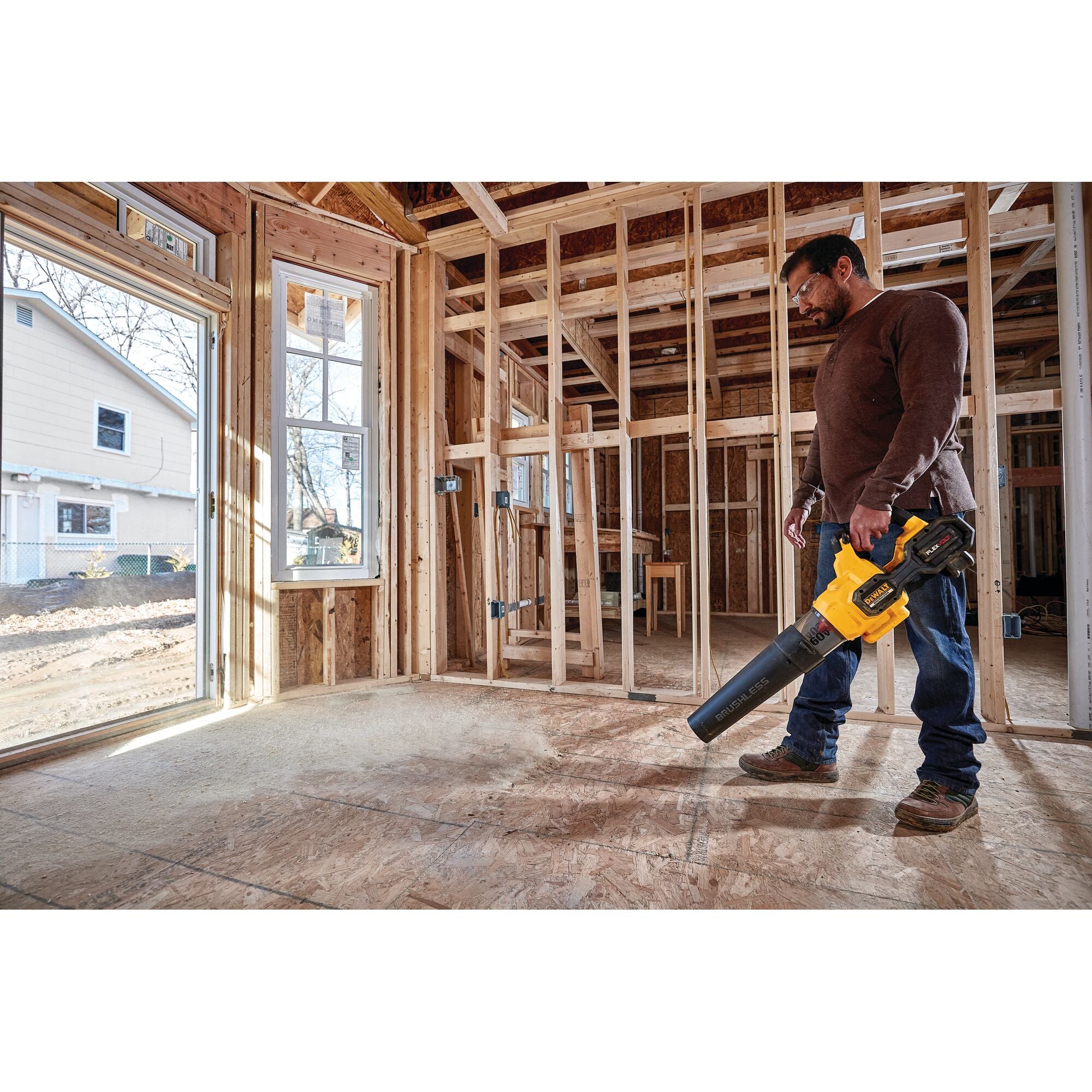 DEWALT PROMO ONLY* DCSNP2142Y2-CA/DCBL772B 60V SINGLE STAGE SNOW BLOWER KIT 12.0AH + FREE BLOWER