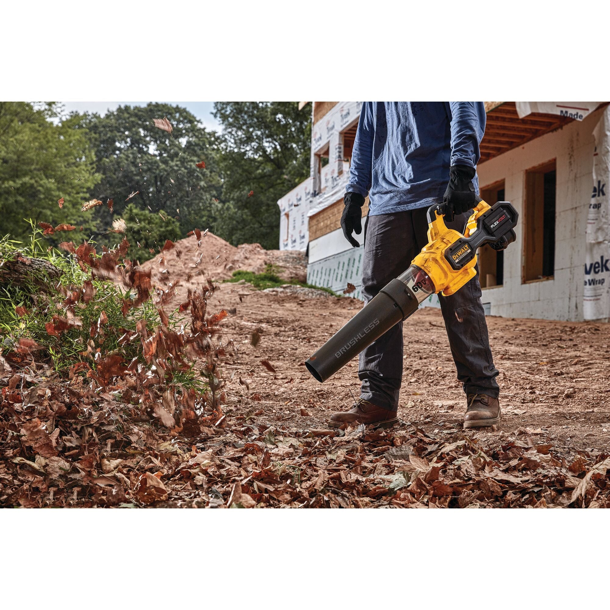 DEWALT PROMO ONLY* DCSNP2142Y2-CA/DCBL772B 60V SINGLE STAGE SNOW BLOWER KIT 12.0AH + FREE BLOWER