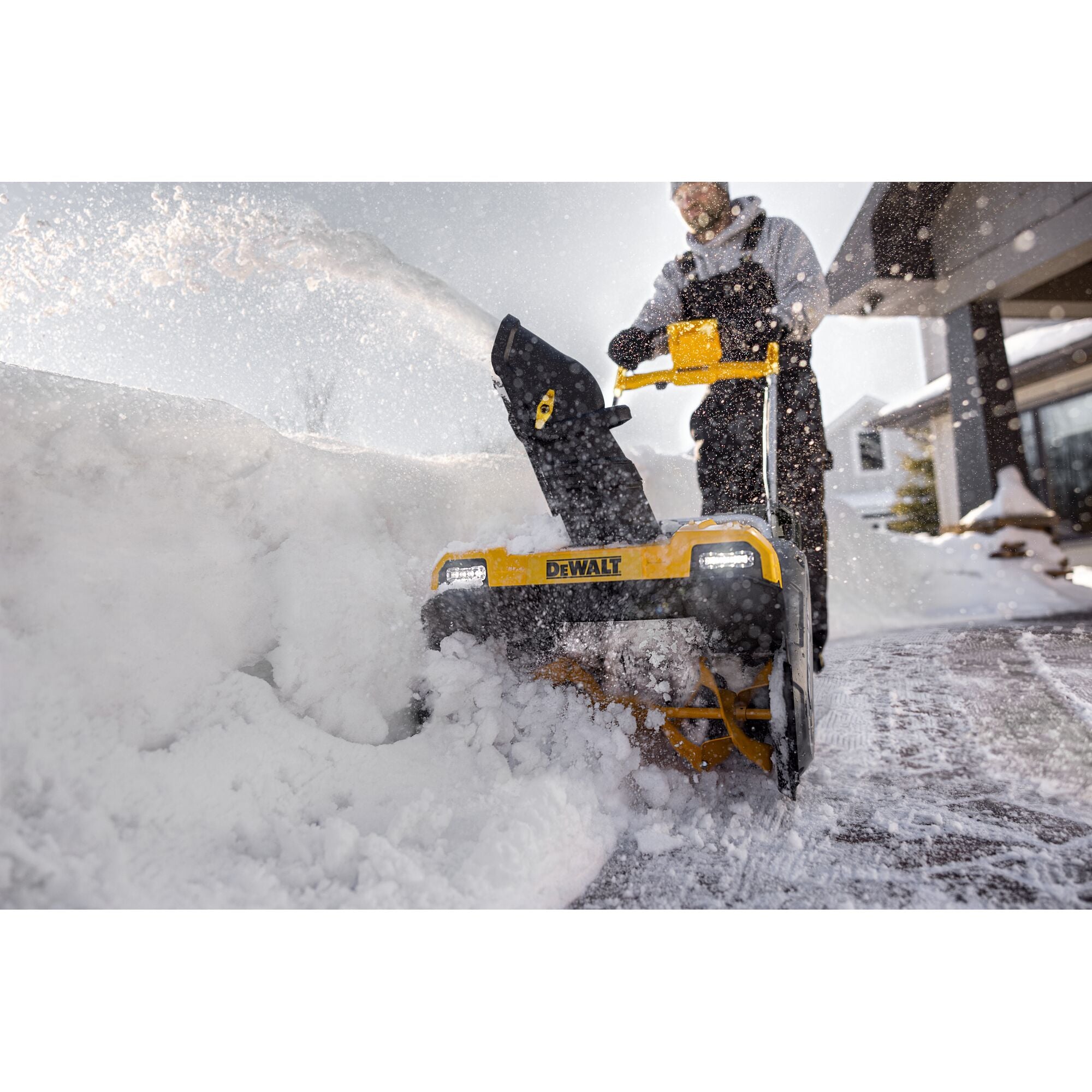 DEWALT PROMO ONLY* DCSNP2142Y2-CA/DCBL772B 60V SINGLE STAGE SNOW BLOWER KIT 12.0AH + FREE BLOWER