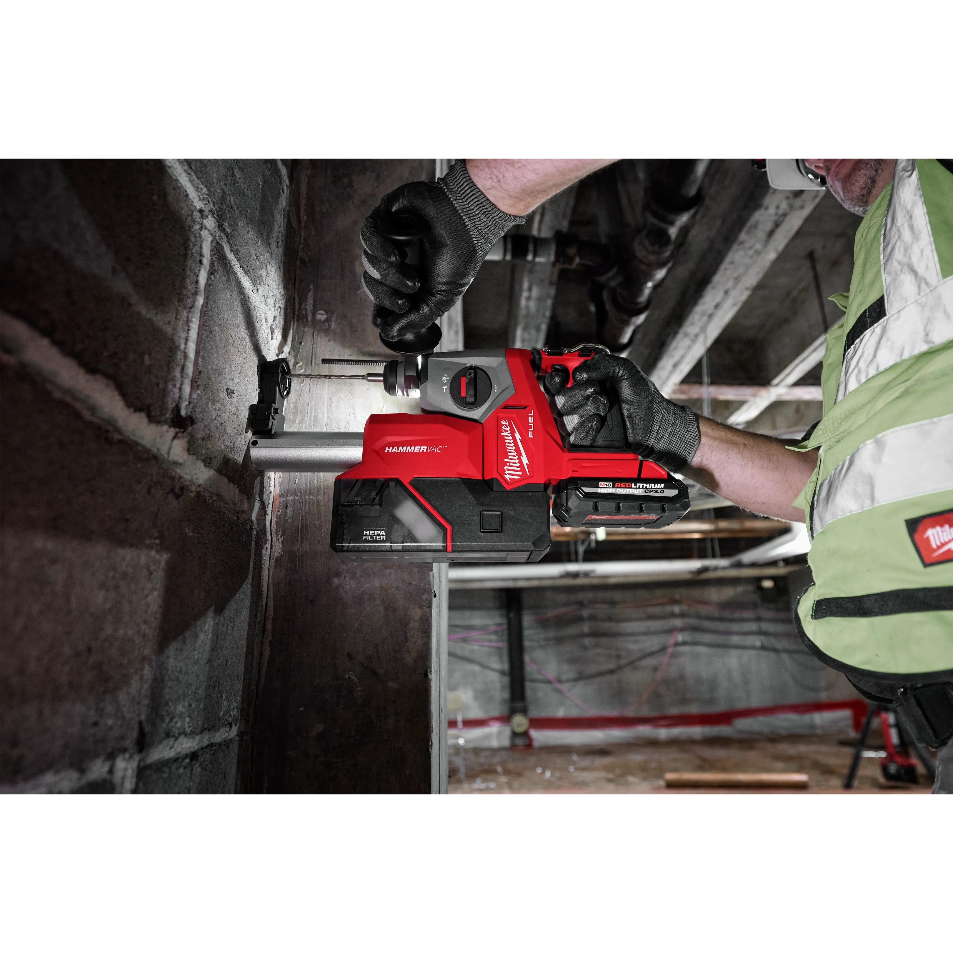 MILWAUKEE 2908-20 M18 FUEL™ 5/8 Inches SDS Plus Rotary Hammer