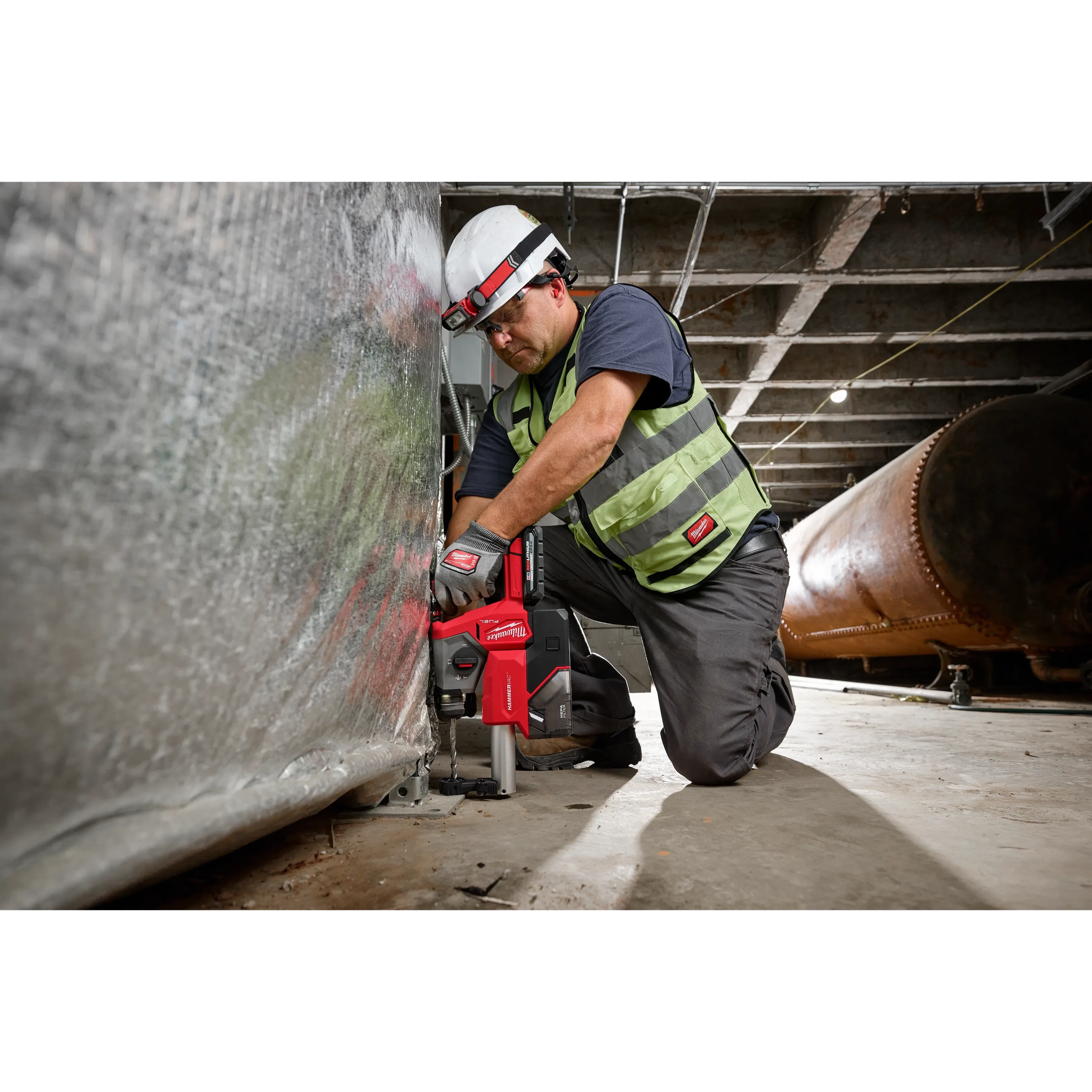 MILWAUKEE 2908-20 M18 FUEL™ 5/8 Inches SDS Plus Rotary Hammer