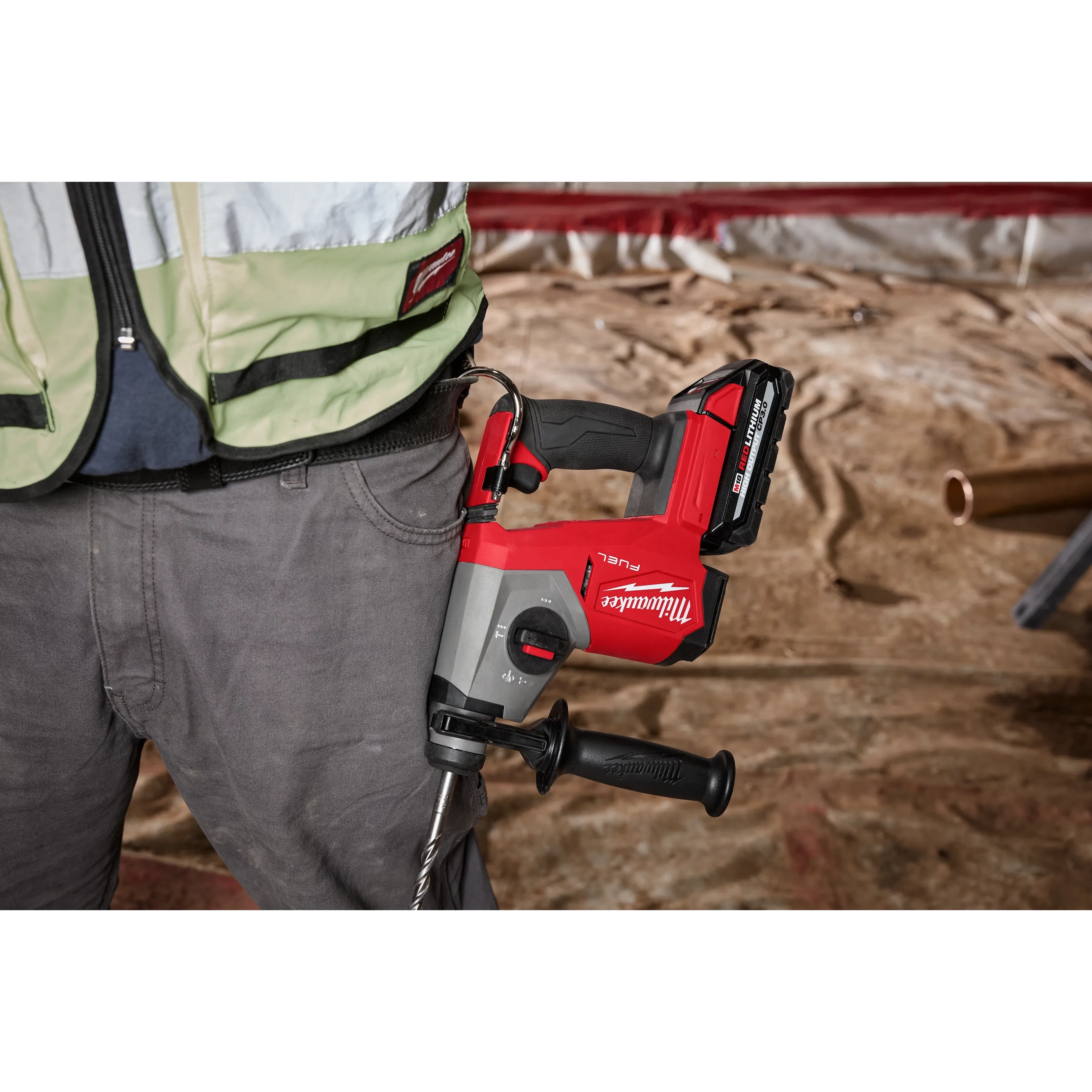 MILWAUKEE 2908-20 M18 FUEL™ 5/8 Inches SDS Plus Rotary Hammer