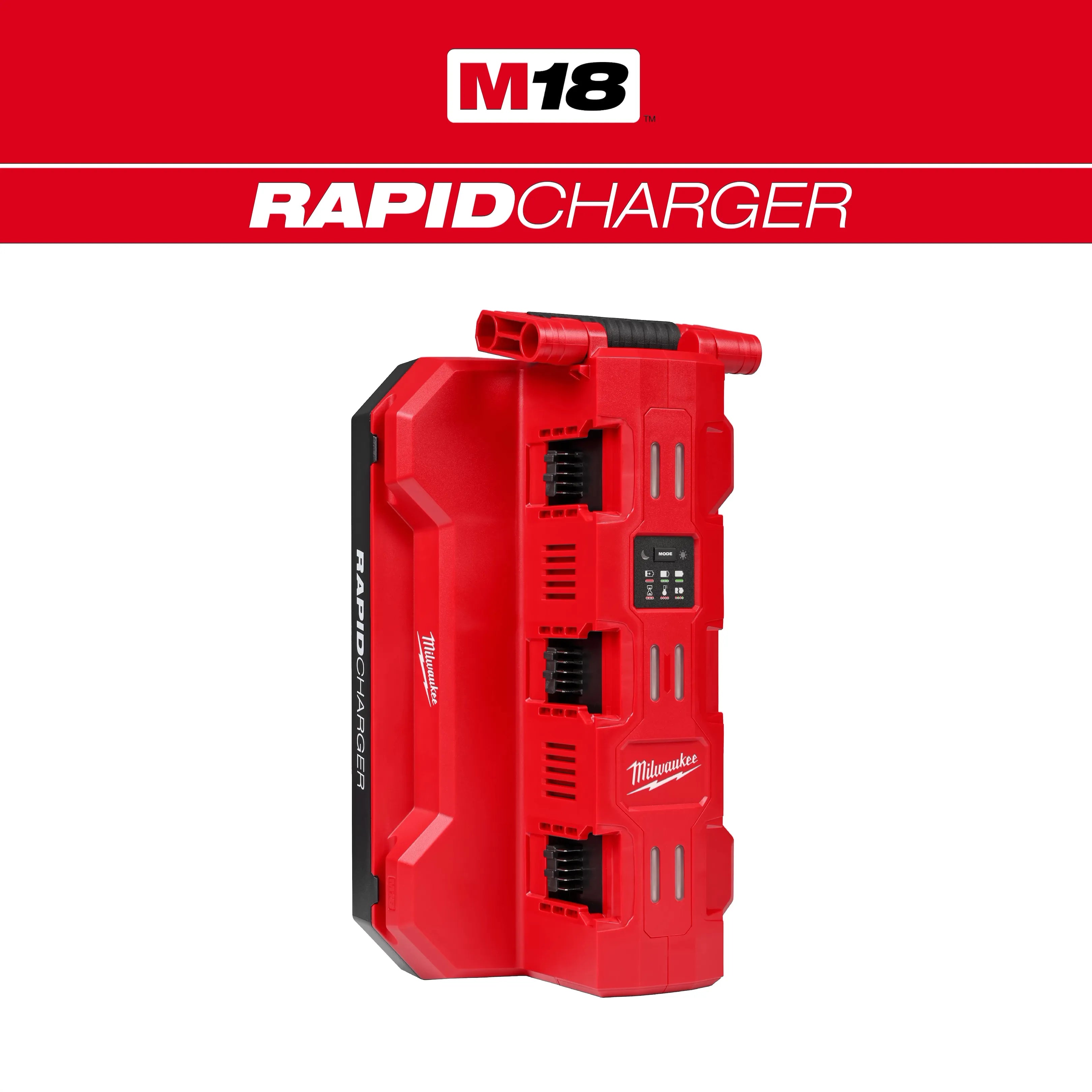 Milwaukee 48-59-1817 M18™ Six Bay Daisy Chain Rapid Charge 6A