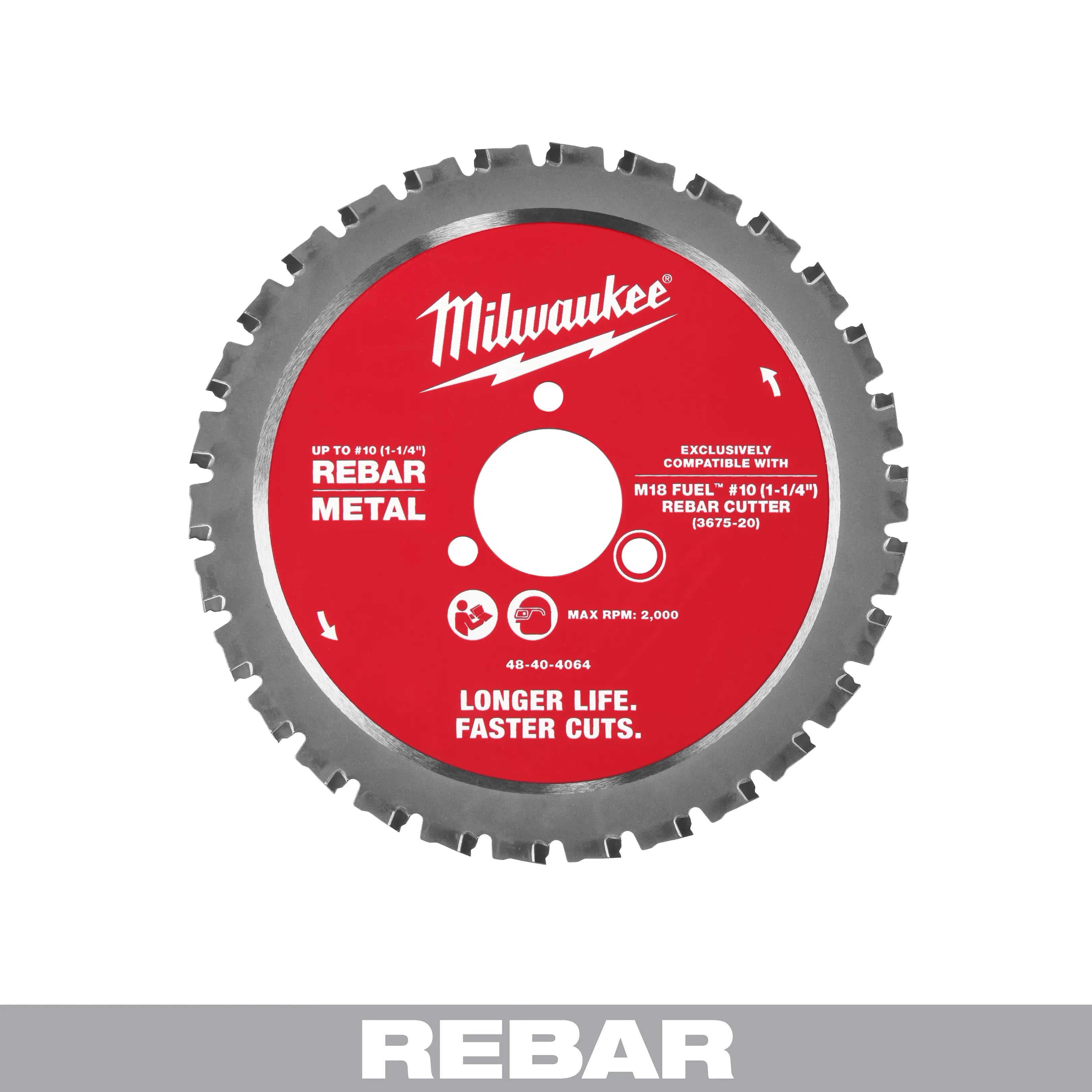 Milwaukee 48-40-4064 Rebar Cutter Blade (3675-20)
