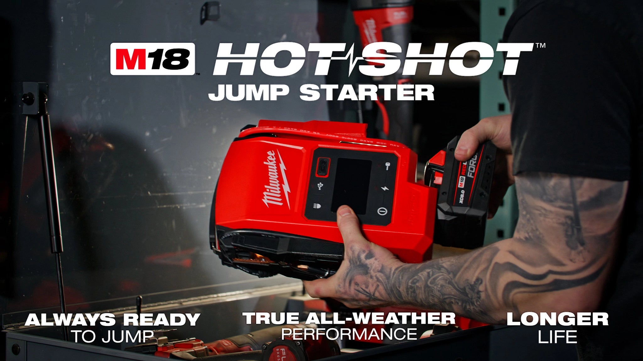 Milwaukee 3841-20 M18™ HOTSHOT™ Jump Starter