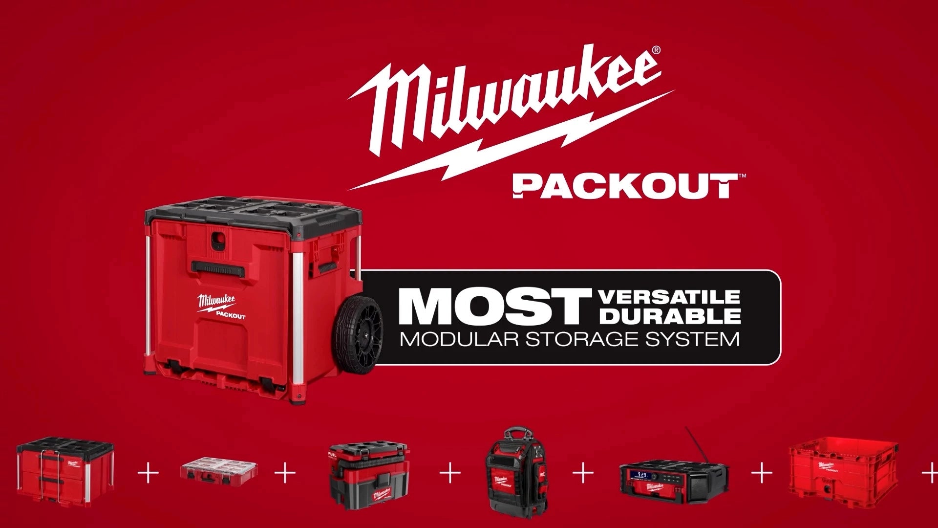 Milwaukee 48-22-8420 PACKOUT™ Rolling Drawer Tool Box