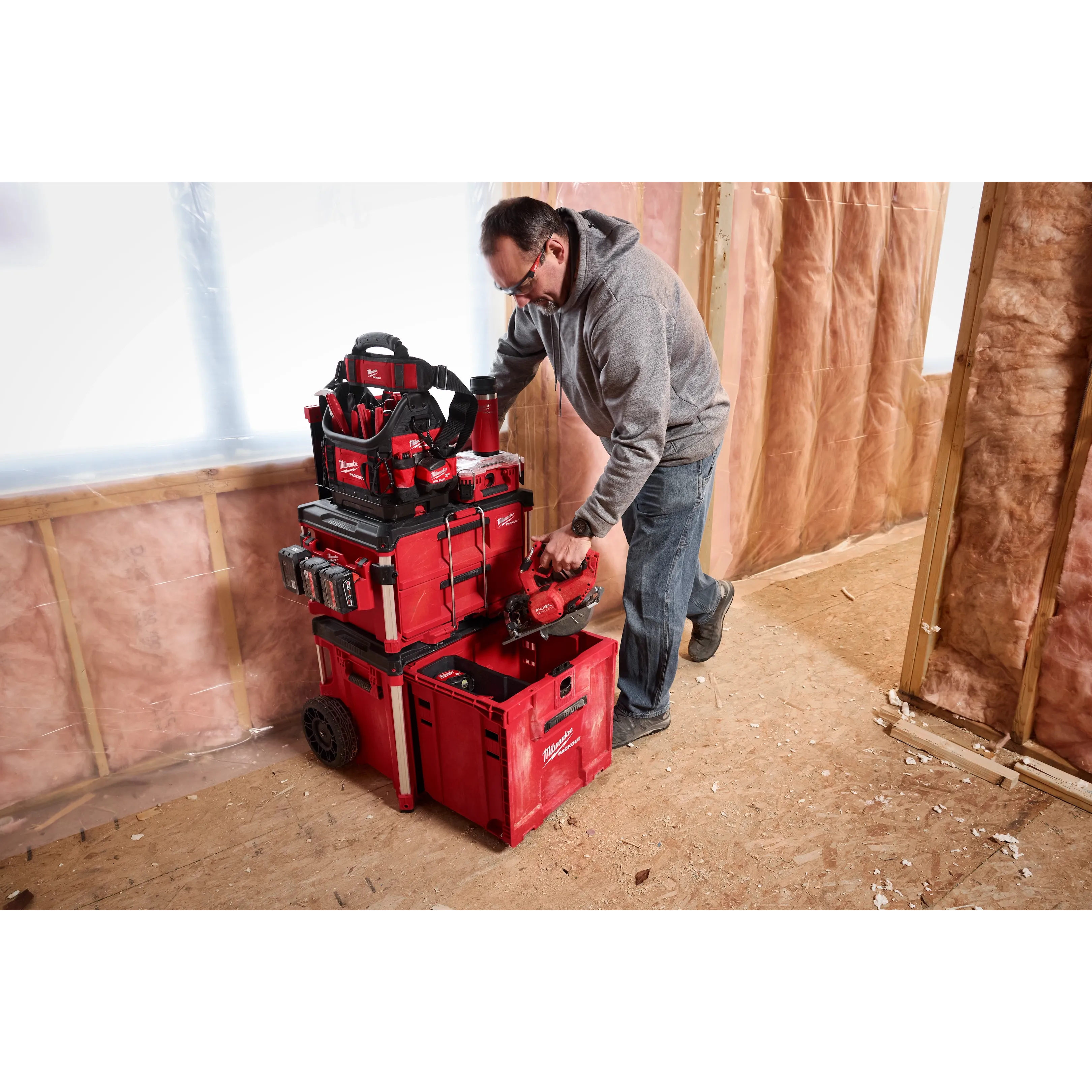 Milwaukee 48-22-8420 PACKOUT™ Rolling Drawer Tool Box