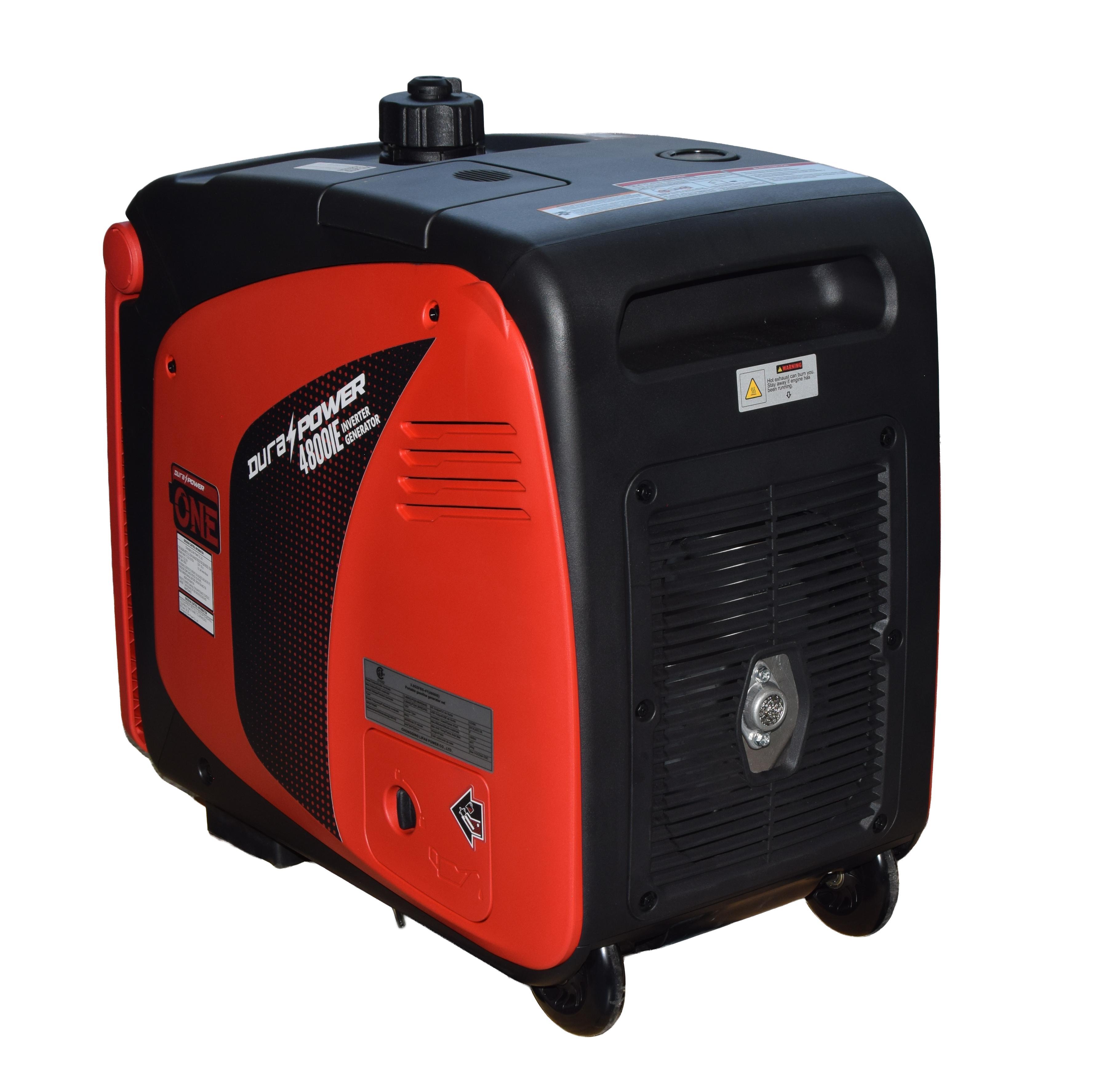 DuraPower 4800ie 4200W 192cc Dual Fuel 4-Stroke Inverter Generator