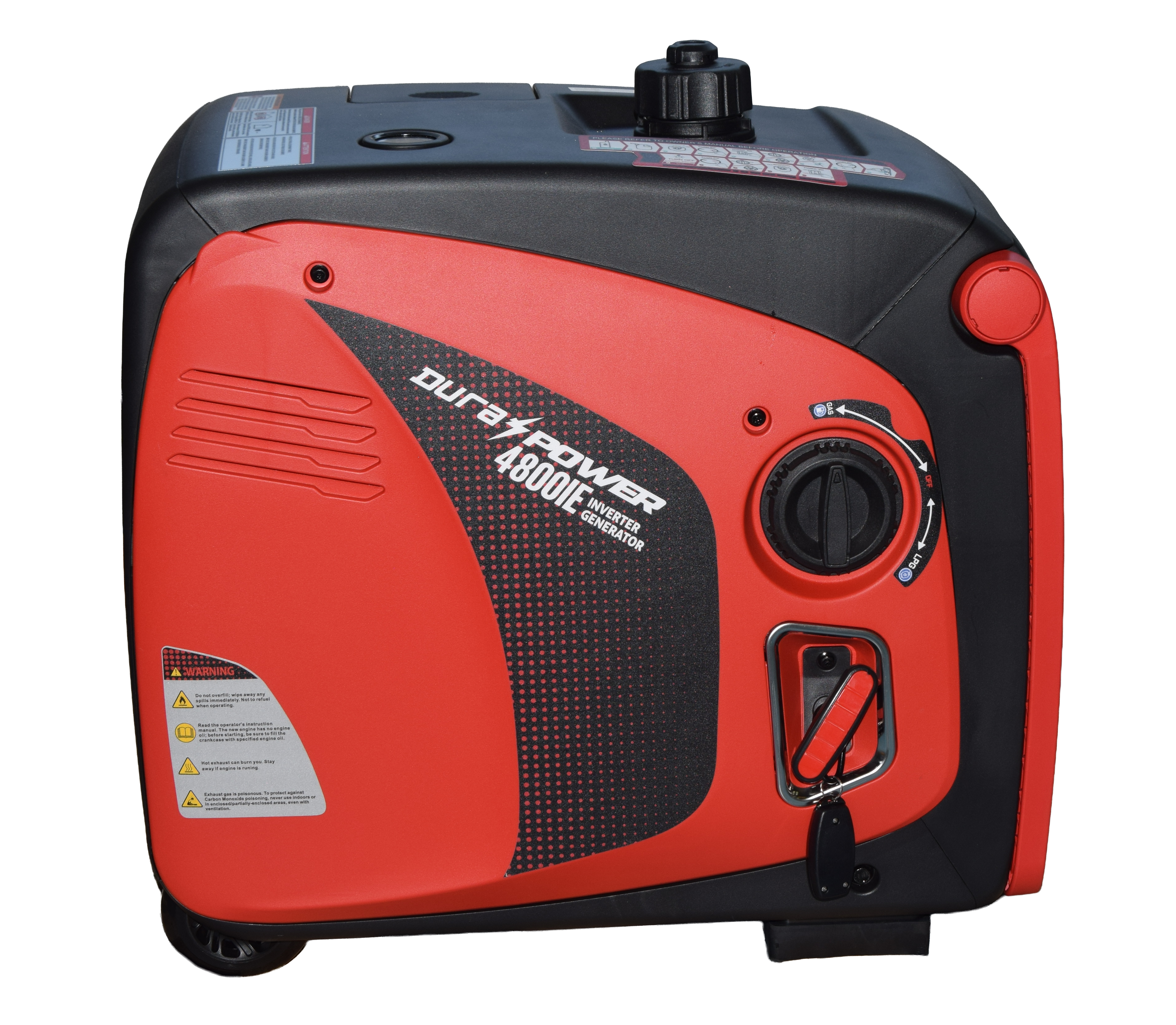 DuraPower 4800ie 4200W 192cc Dual Fuel 4-Stroke Inverter Generator