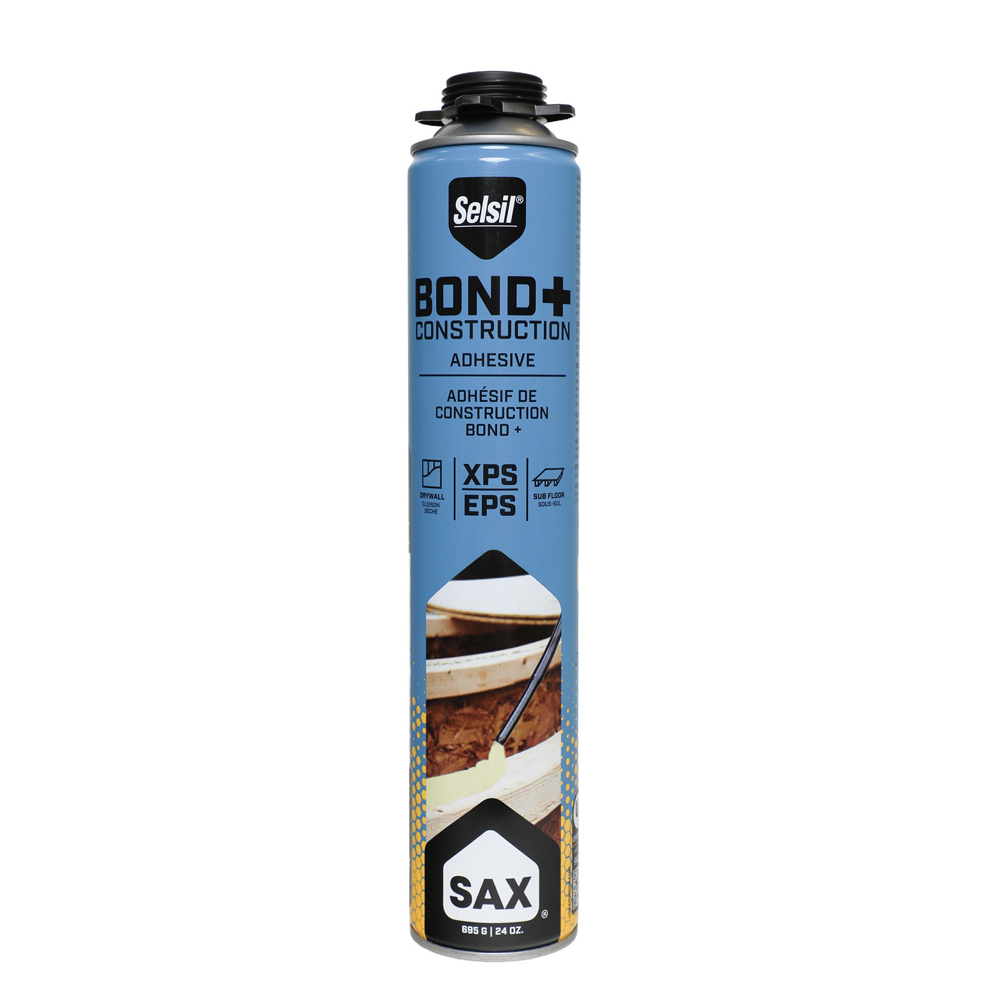 Sax Bond Plus Construction Adhesive Foam 695 ml / 24 oz.