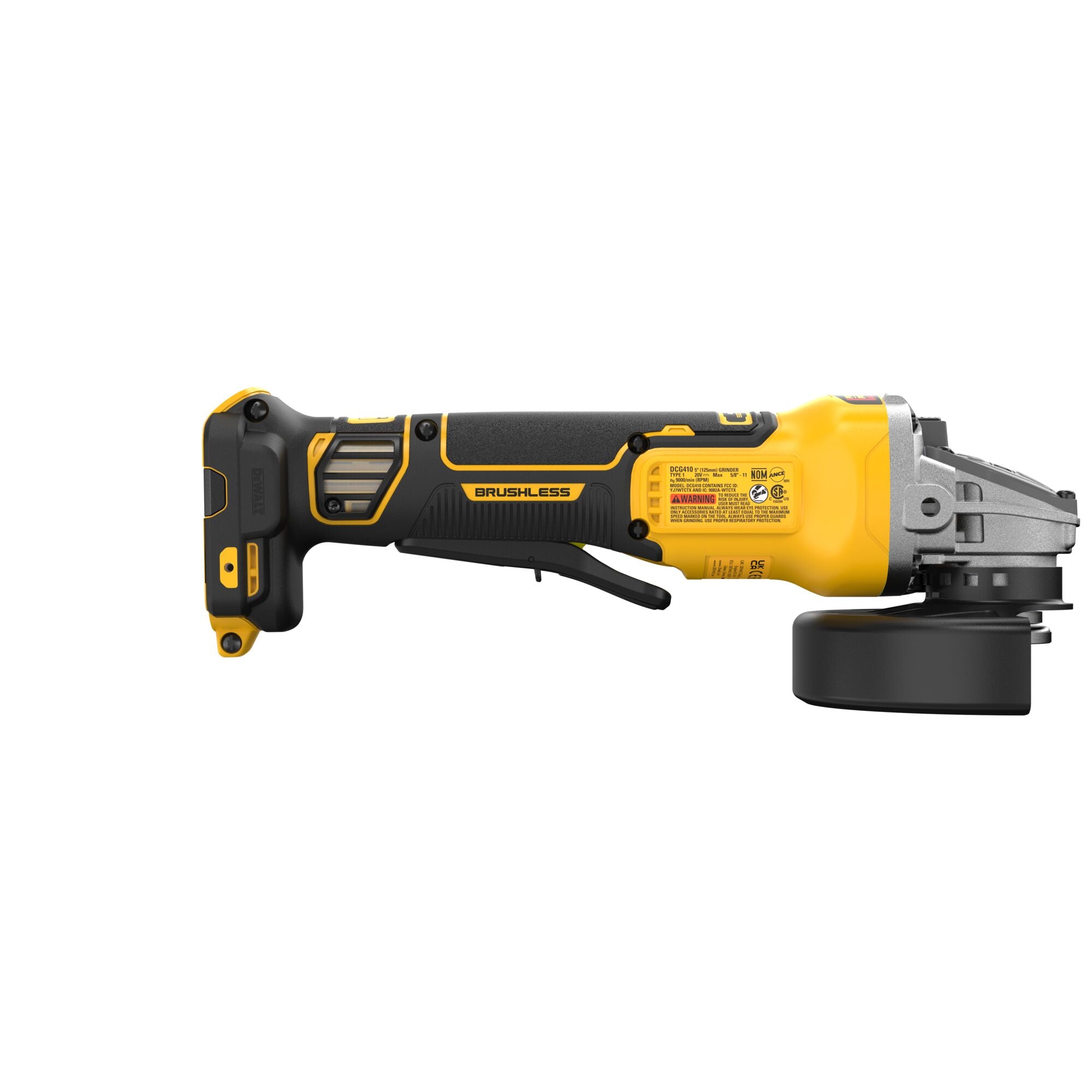 Dewalt DCG410B 20V Grinder Paddle Bare 4-1/2 in. (1590W Brake)