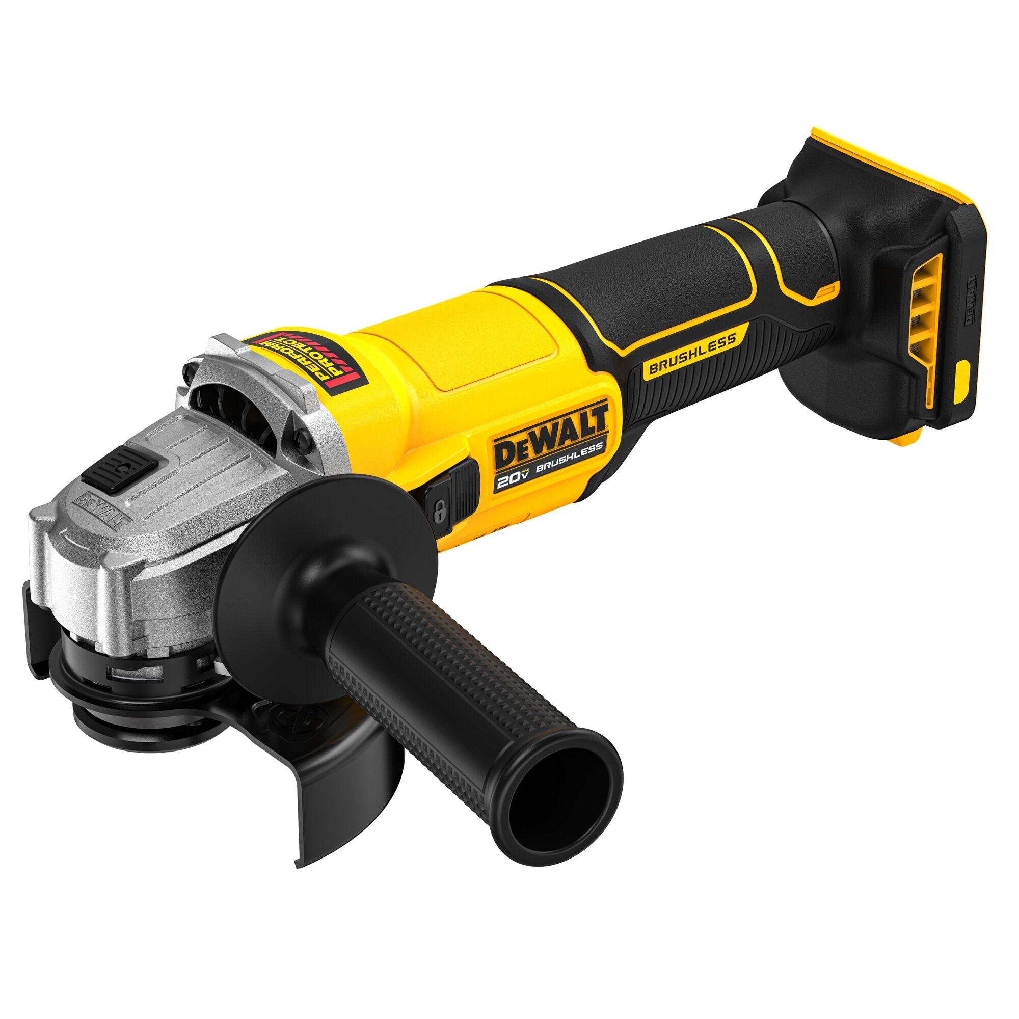 Dewalt DCG407B 20V Grinder Slide Bare 4-1/2 Inches (850W, Brake)