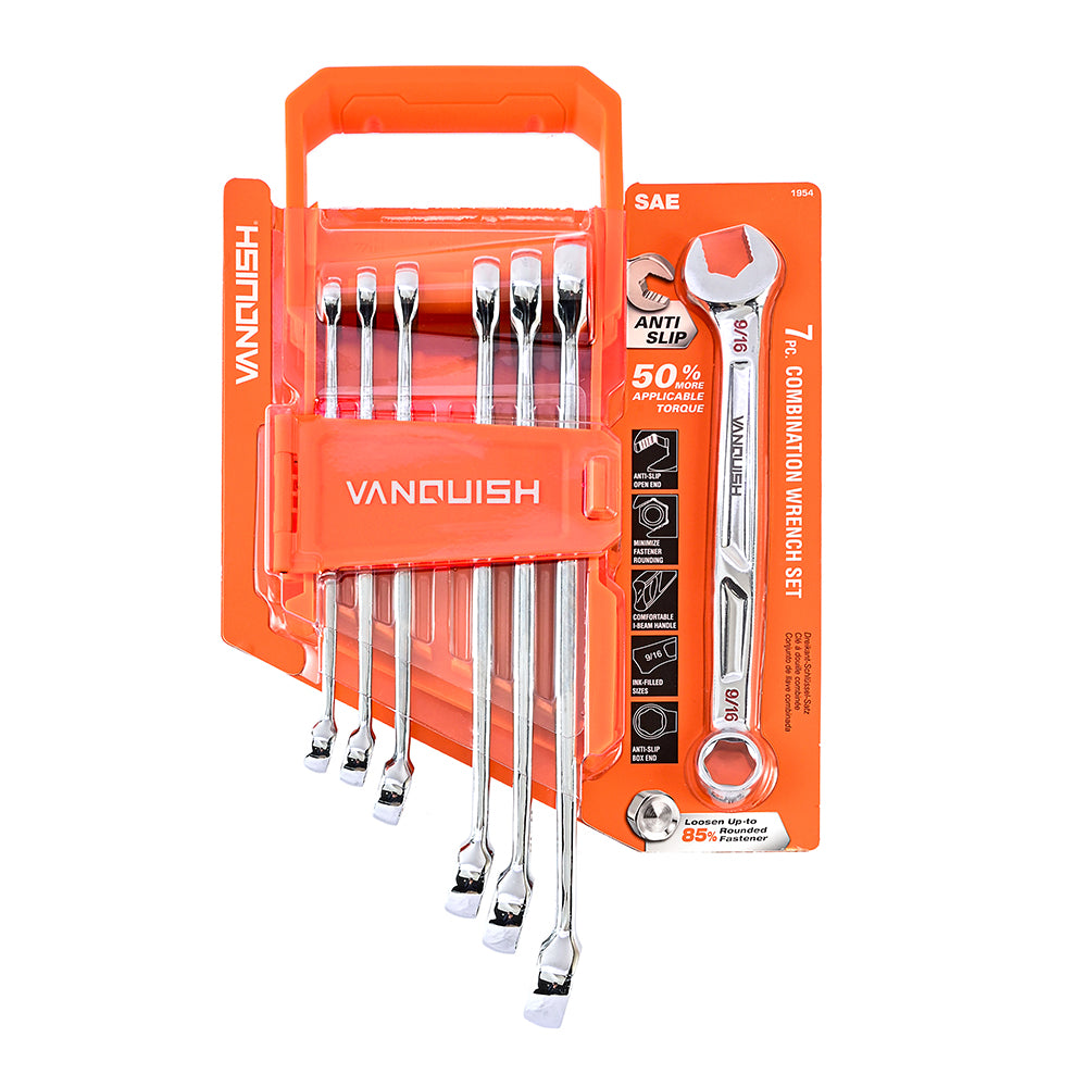 Vanquish 1954 7 pc. SAE Combination Wrench Set