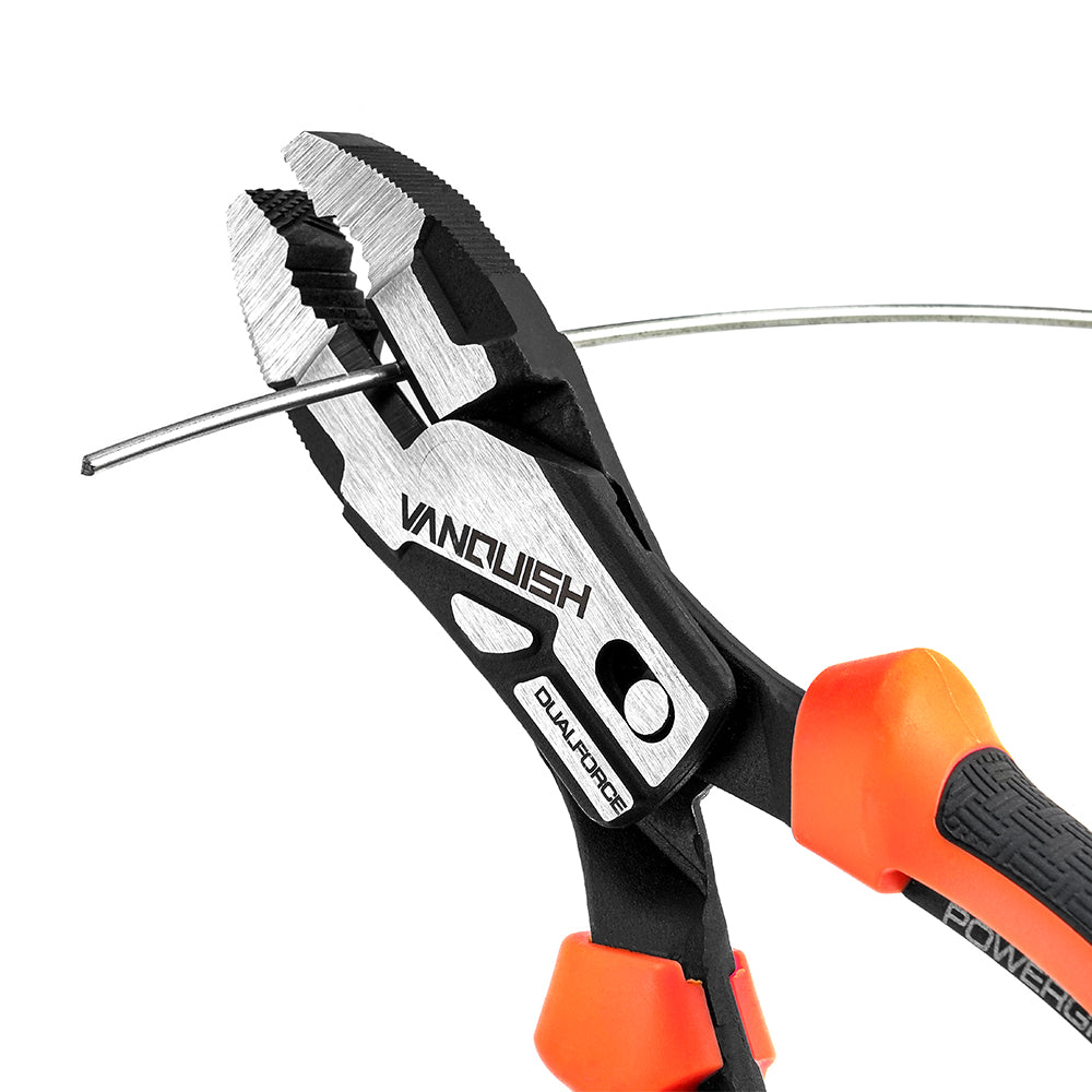 Vanquish 3014 8-1/2 in. Dual-Pivot Linemans Plier