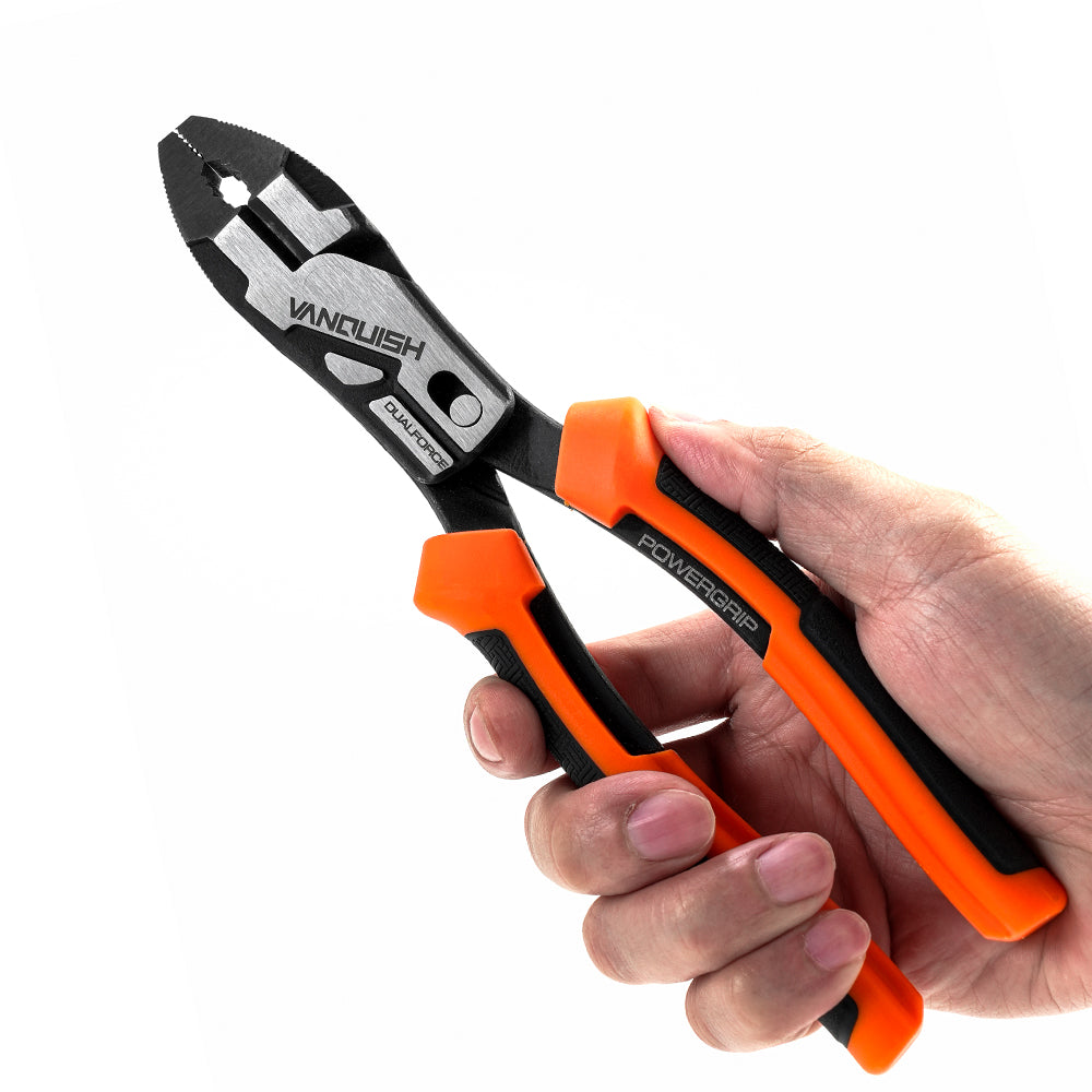 Vanquish 3014 8-1/2 in. Dual-Pivot Linemans Plier