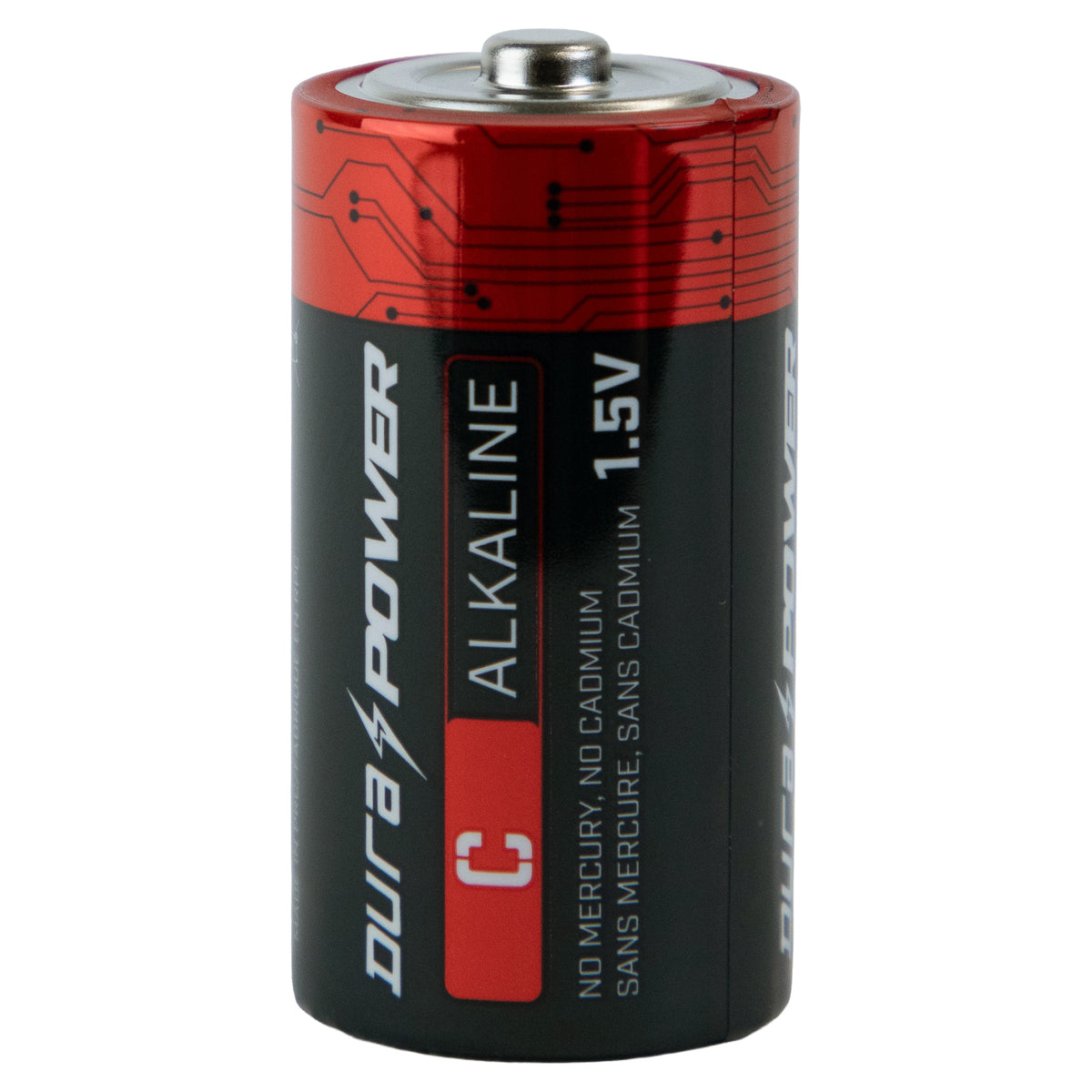 DuraPower C Alkaline Batteries (4-Pack)