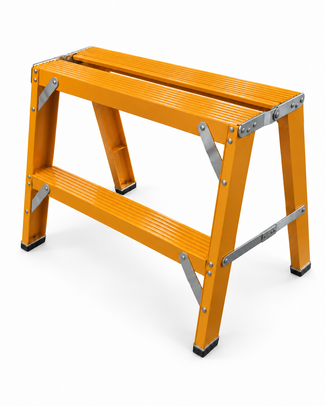 DuraDrive 2-1/2 ft. Magnesium Sawhorese Ladder